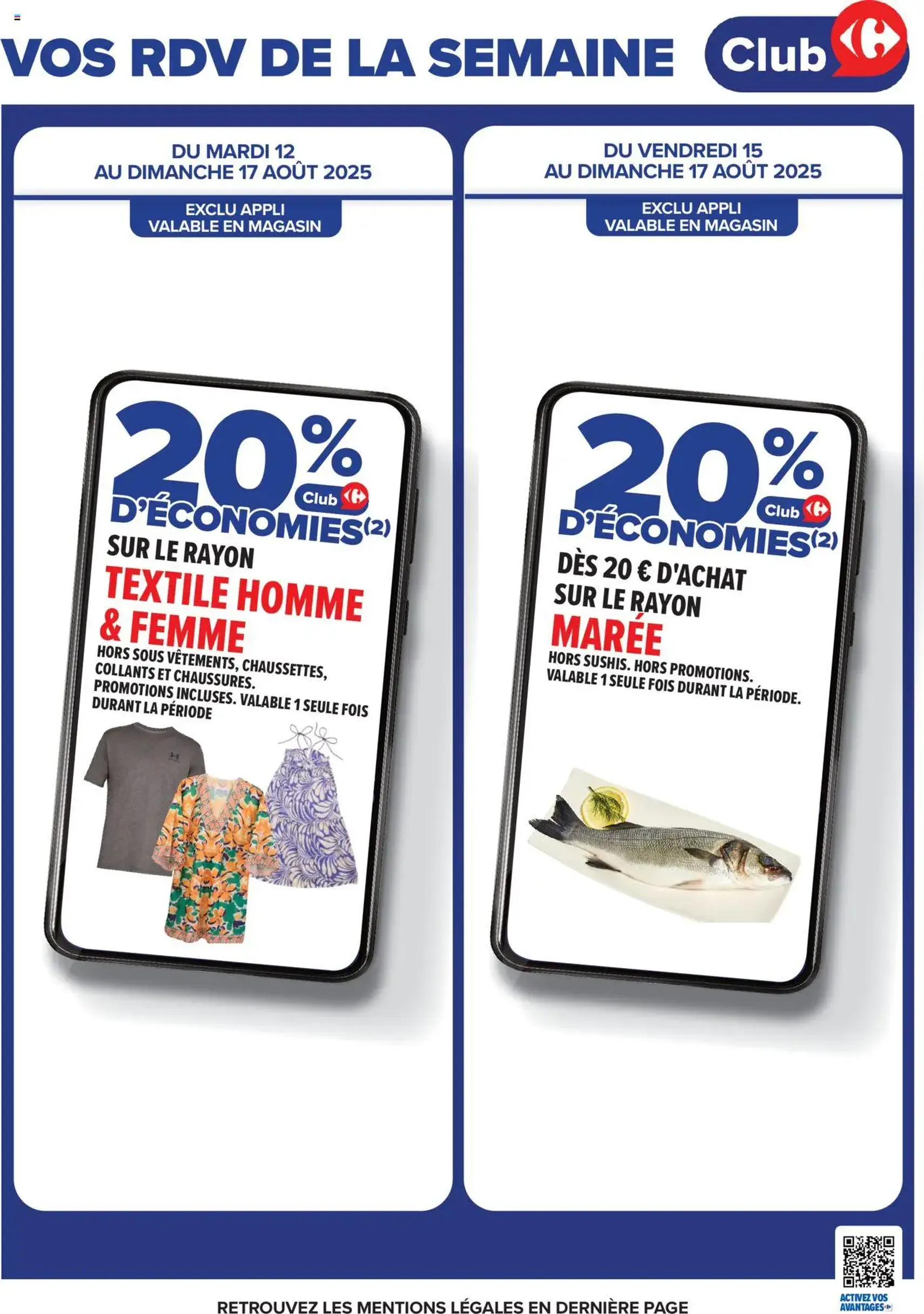 Carrefour catalogue de la semaine 33 - brochure valable à partir du 12/08/2025, page 4 sur 69 Carrefour catalogue de la semaine 33 - brochure valable à partir du 12/08/2025, page 4 sur 69