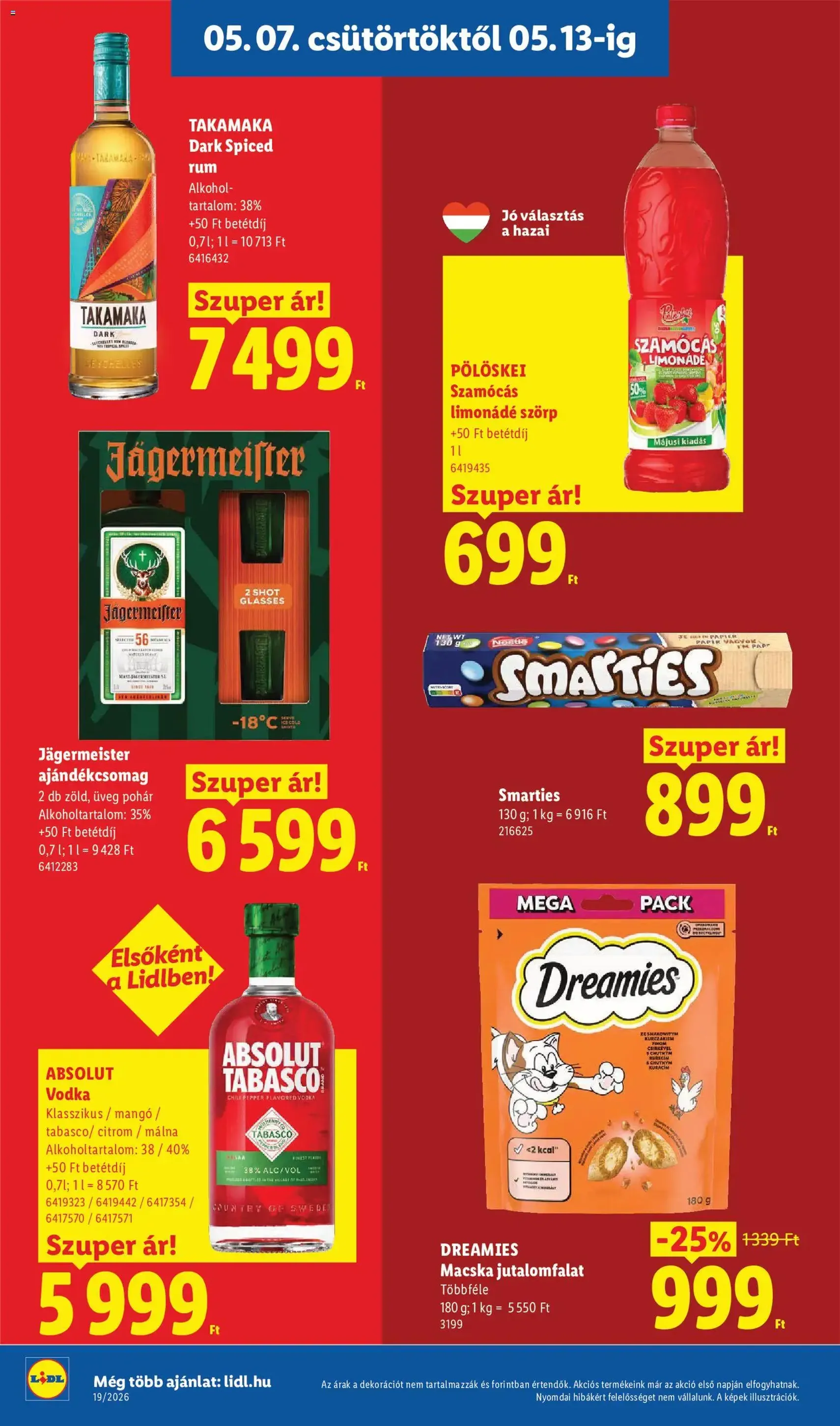 Lidl akciós újság - 2026.05.07. érvényes szórólap 16 oldal 76 oldalból