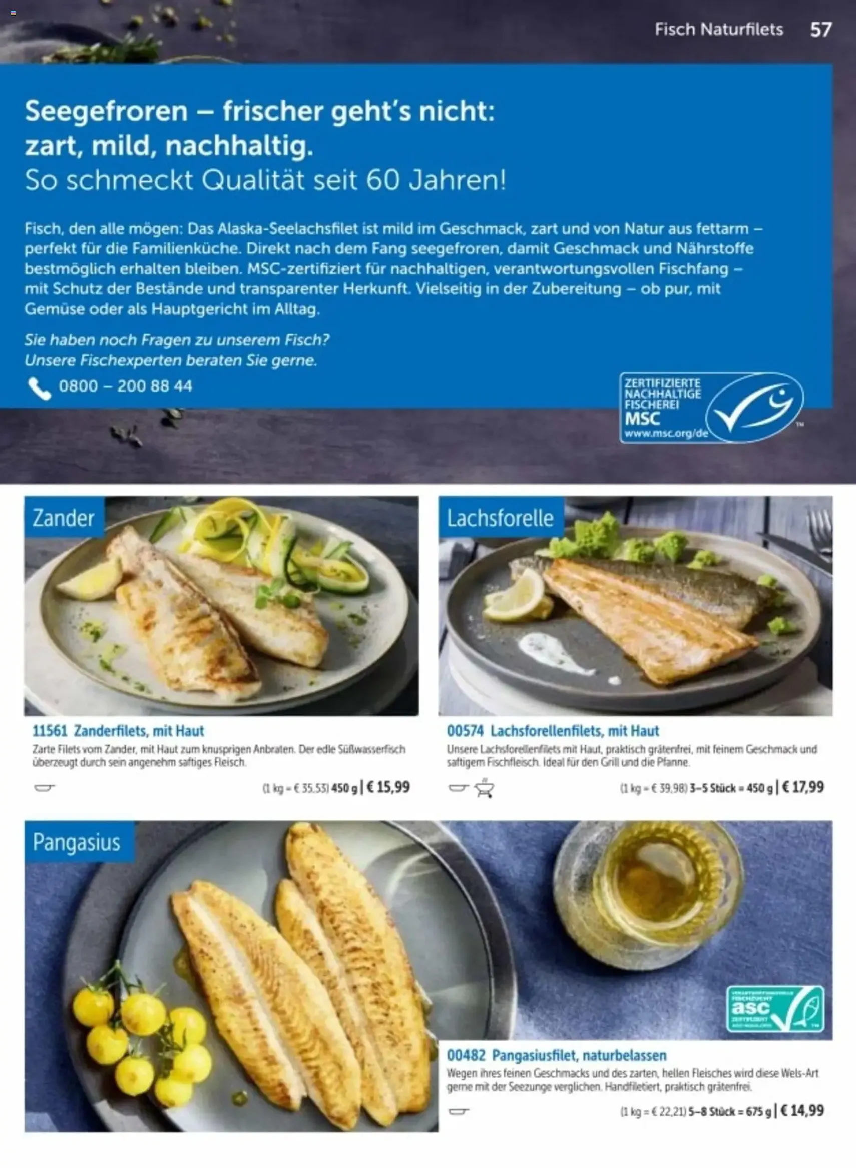 Bofrost Katalog - Gültiger Prospekt ab 06.03.2026, Seite 57 von insgesamt 150