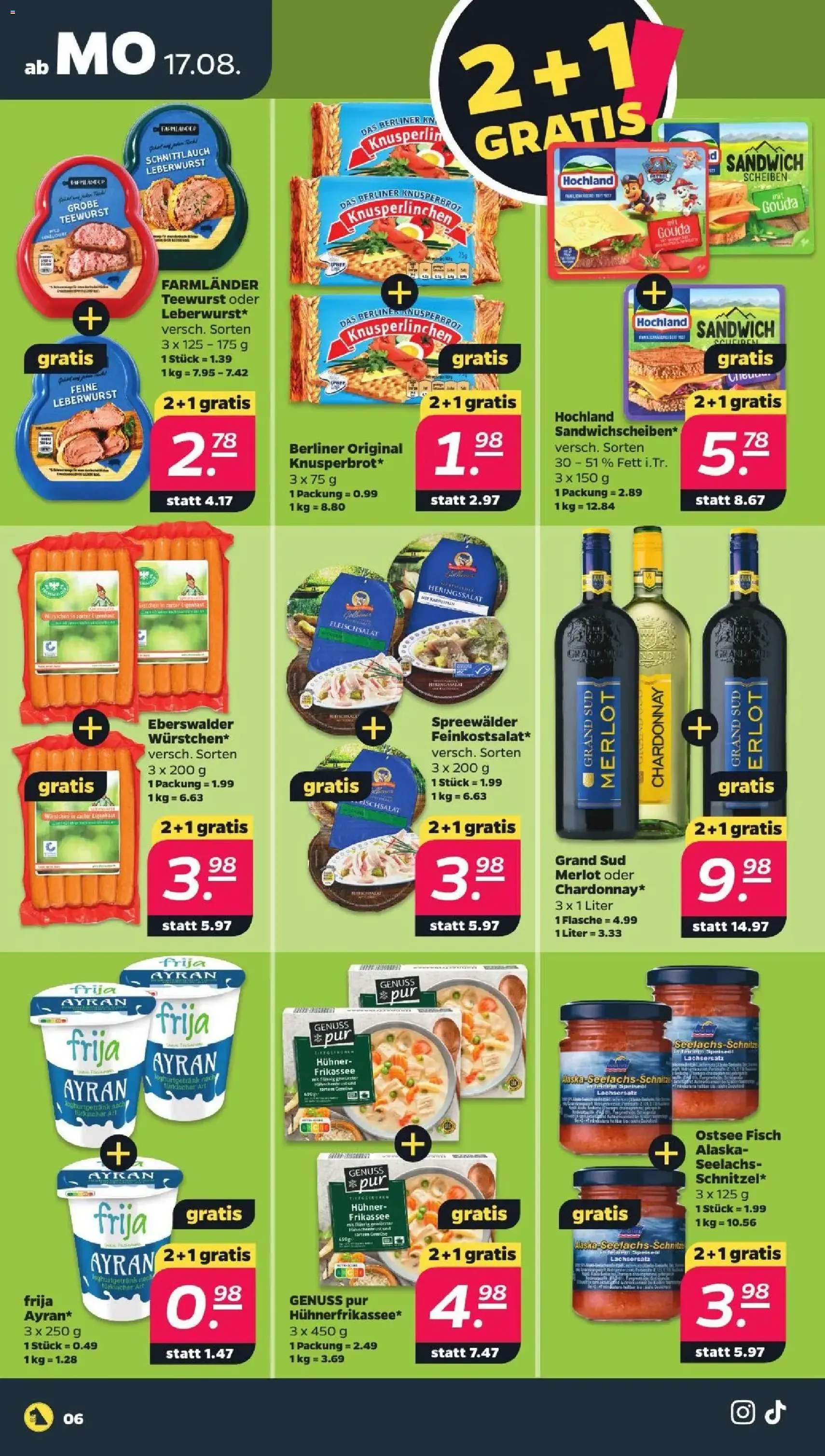 Netto Prospekt - Gültiger Prospekt ab 17.08.2026, Seite 8 von insgesamt 33