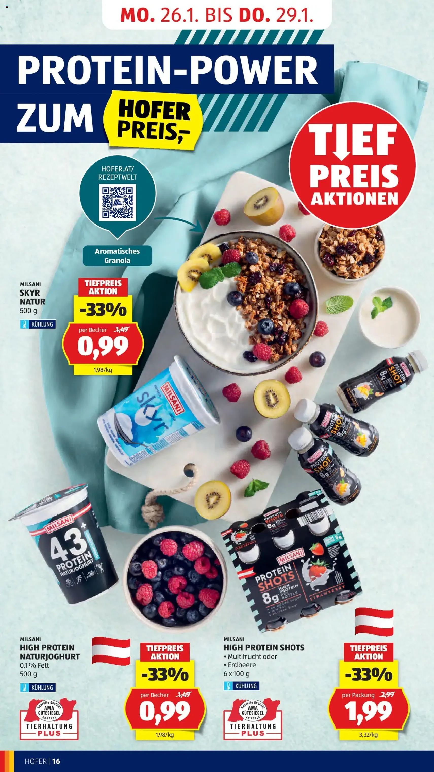 Hofer Flugblatt - Gültiger Prospekt ab 23.01.2026, Seite 18 von insgesamt 45