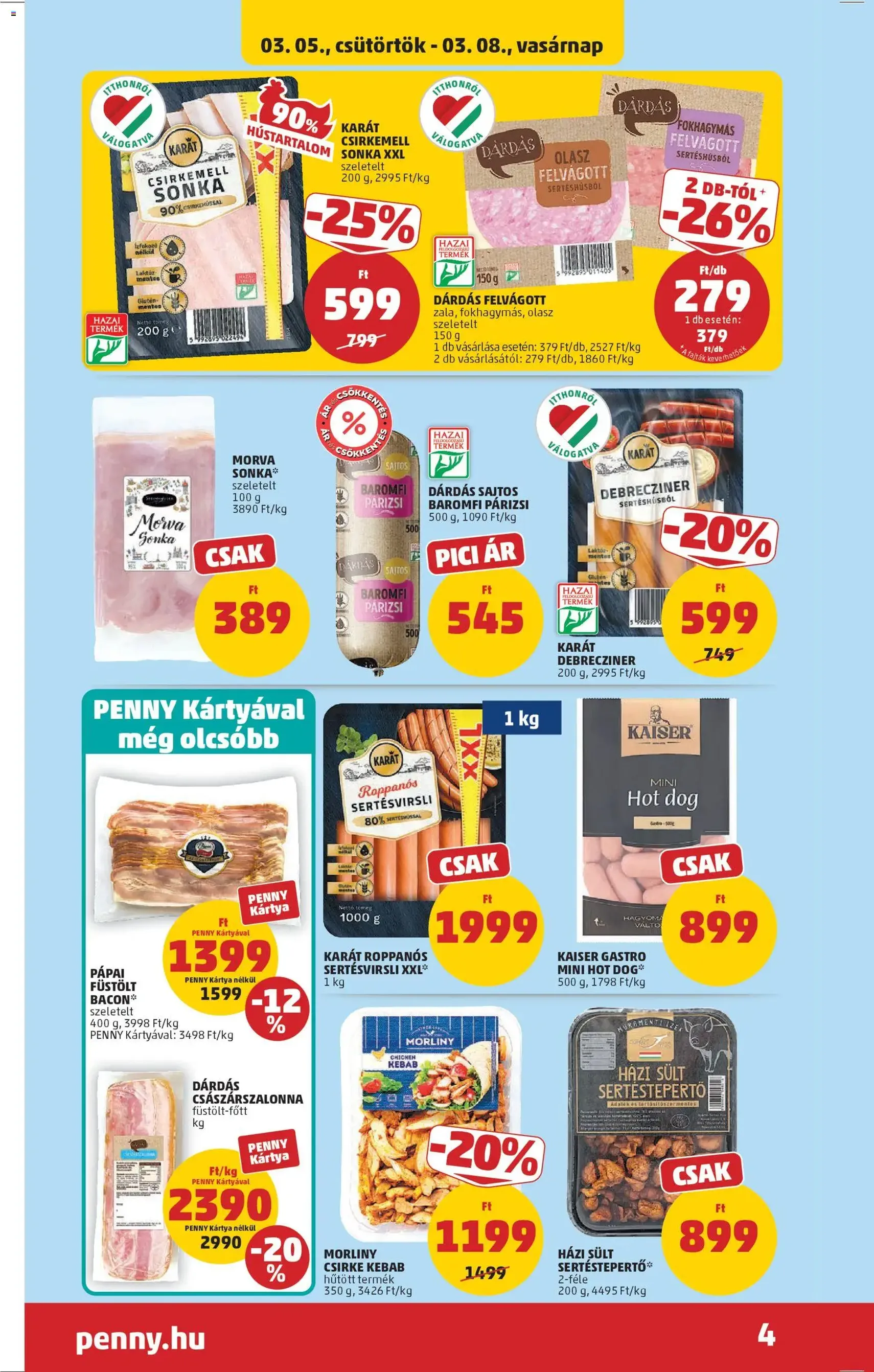 PENNY akciós újság - 2026.03.05. érvényes szórólap 6 oldal 43 oldalból