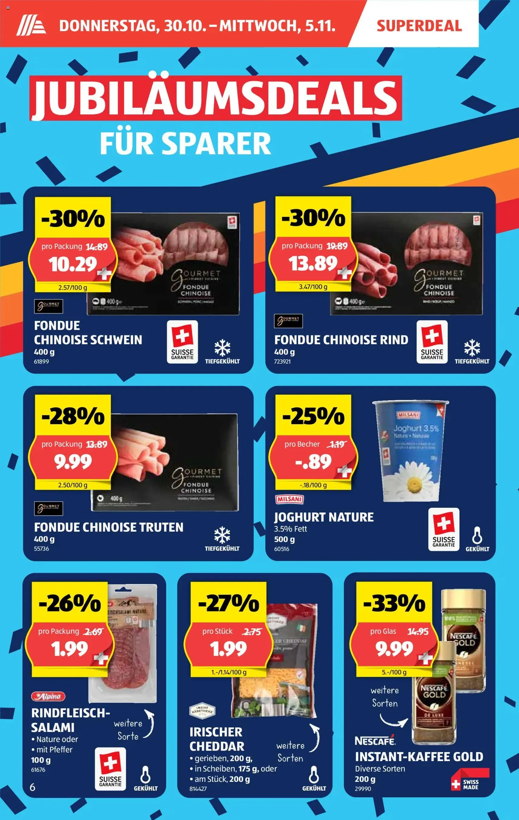 Aldi Aktionen - Gültiger Prospekt ab 30.10.2025, Seite 7 von insgesamt 36 Aldi Aktionen - Gültiger Prospekt ab 30.10.2025, Seite 7 von insgesamt 36