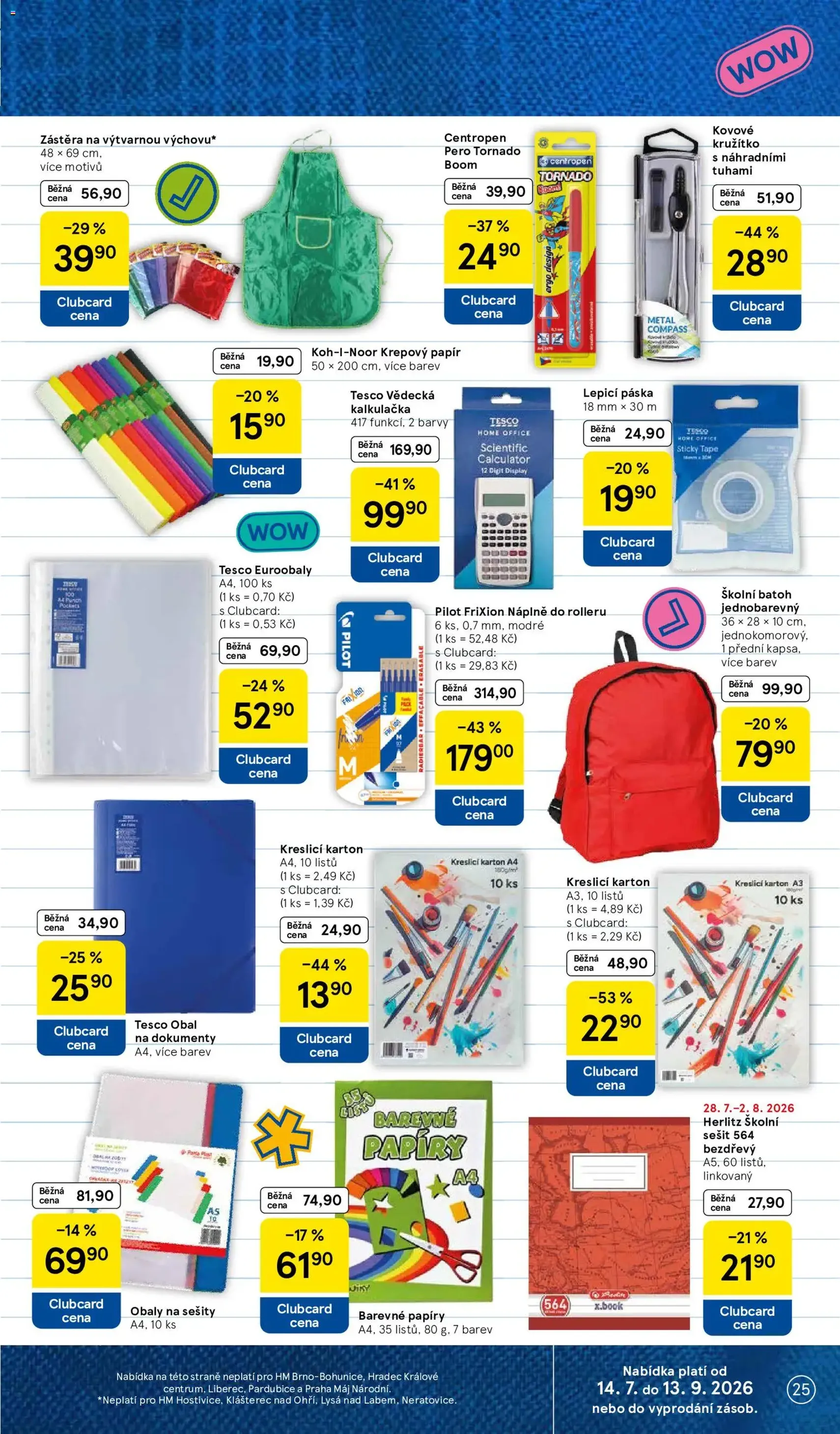 Tesco leták - Hypermarket - platný leták od 29.07.2026 strana 25 z 29