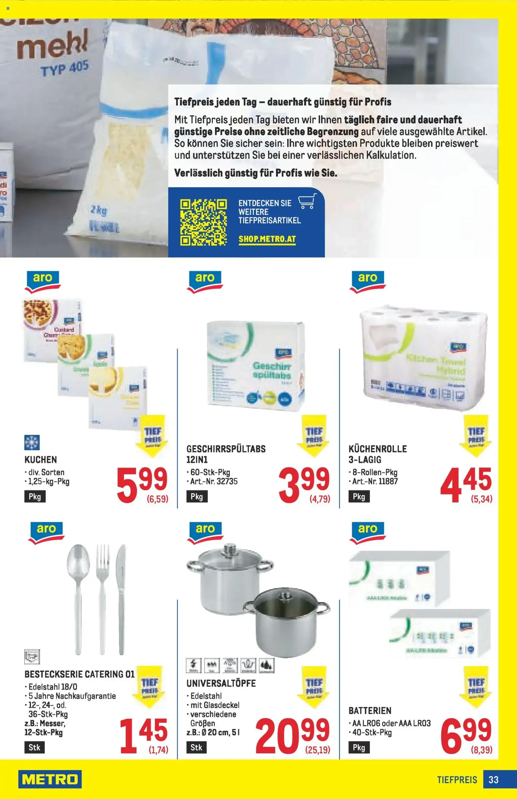Metro Profi - Gültiger Prospekt ab 22.01.2026, Seite 33 von insgesamt 64
