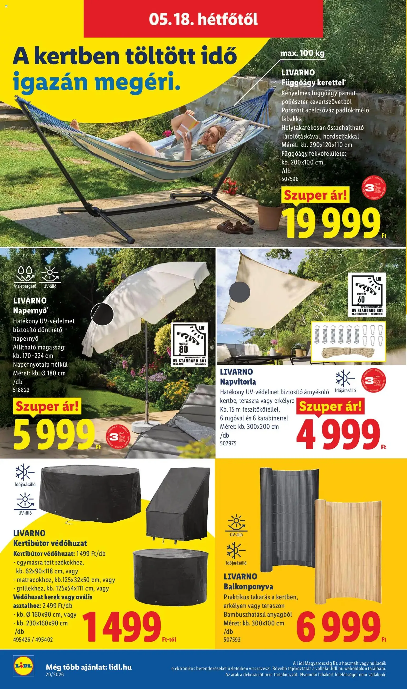 Lidl akciós újság - 2026.05.14. érvényes szórólap 52 oldal 68 oldalból