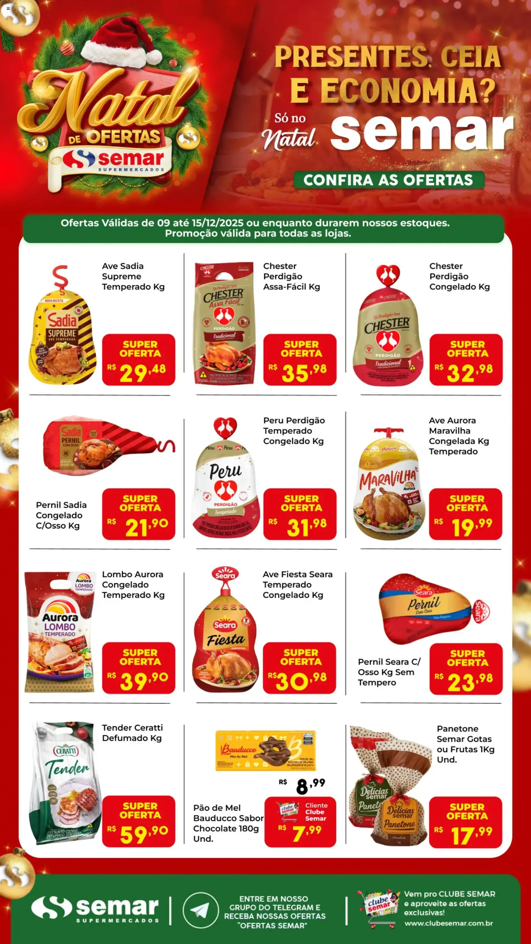 Semar Supermercado - Ofertas da semana - folheto válido a partir de 09/12/2025 página 1 de 1