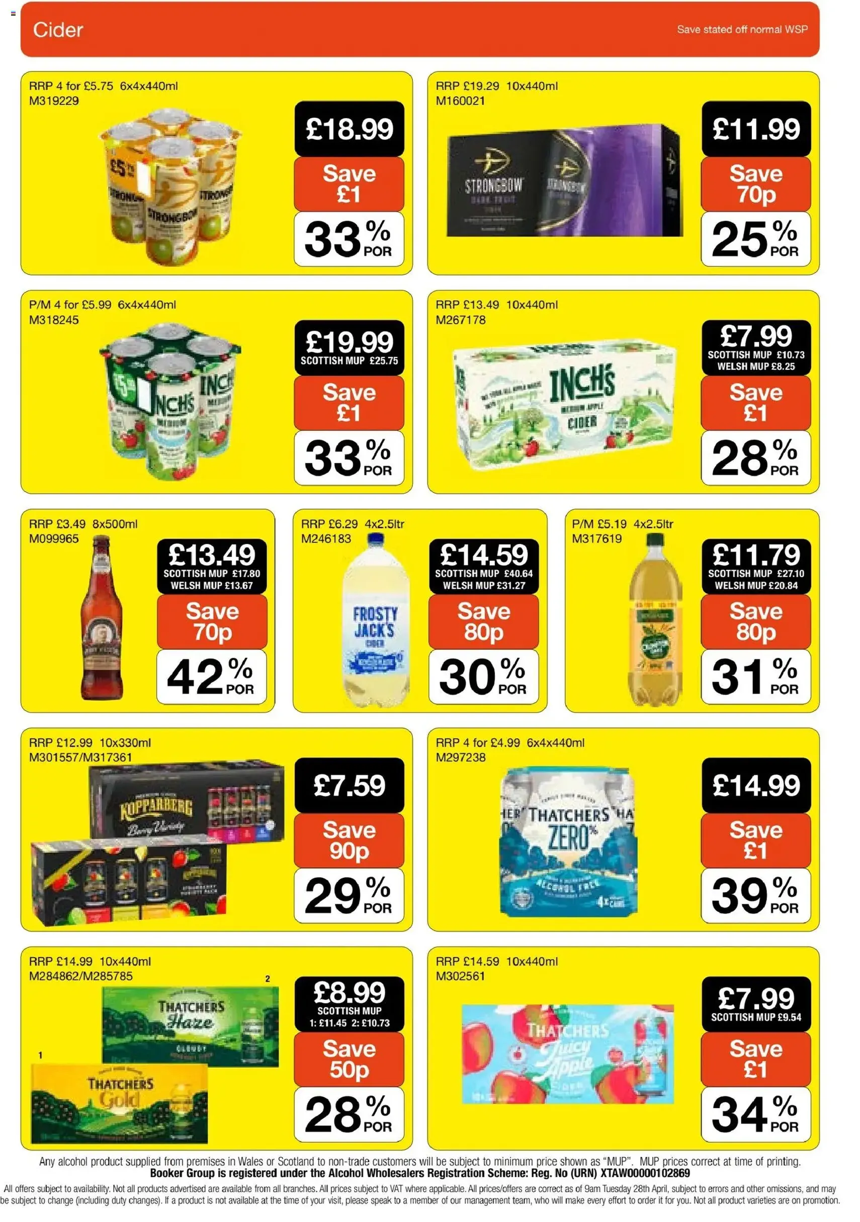 Booker Wholesale - Offers - valid flyer from 20/05/2026, page 20 of 24