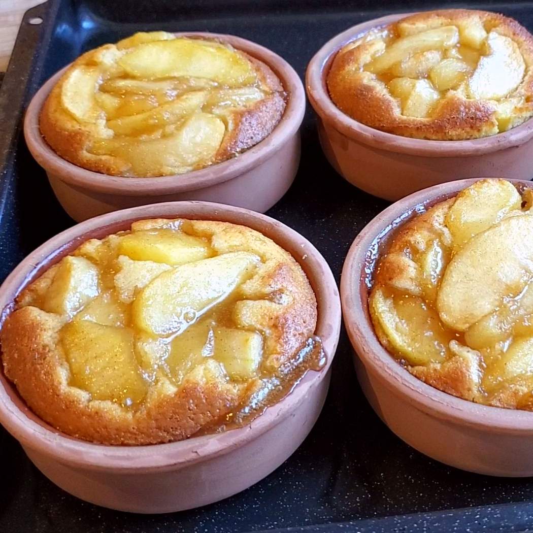 Šťavnatý jablkový koláčik