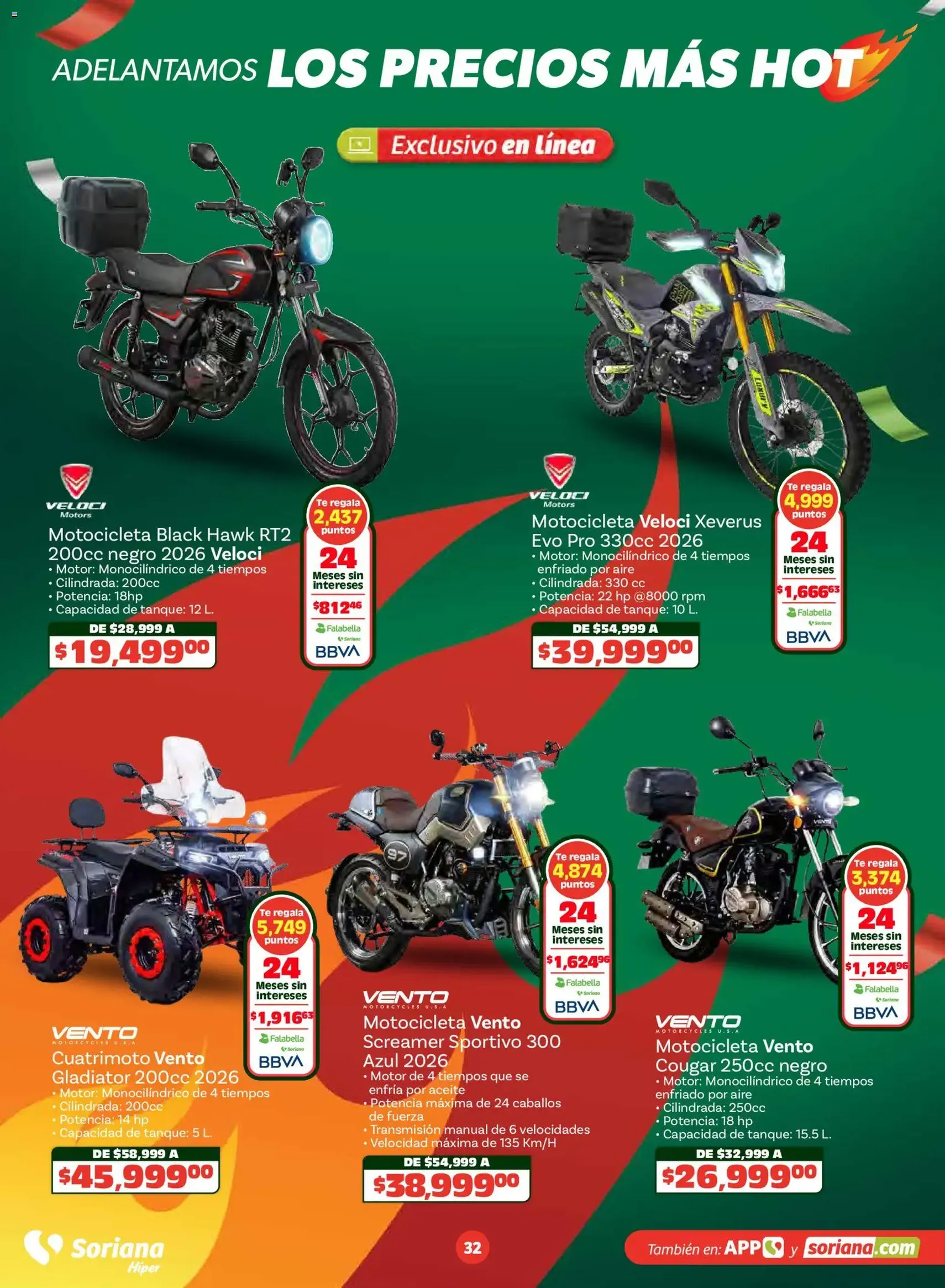 Soriana Hot Sale - folleto válido desde 14/05/2026 página 32 de 34