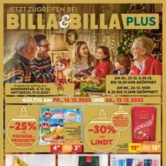 Billa Flugblatt - Prospekt Vorschau gültig ab 11.12.2025