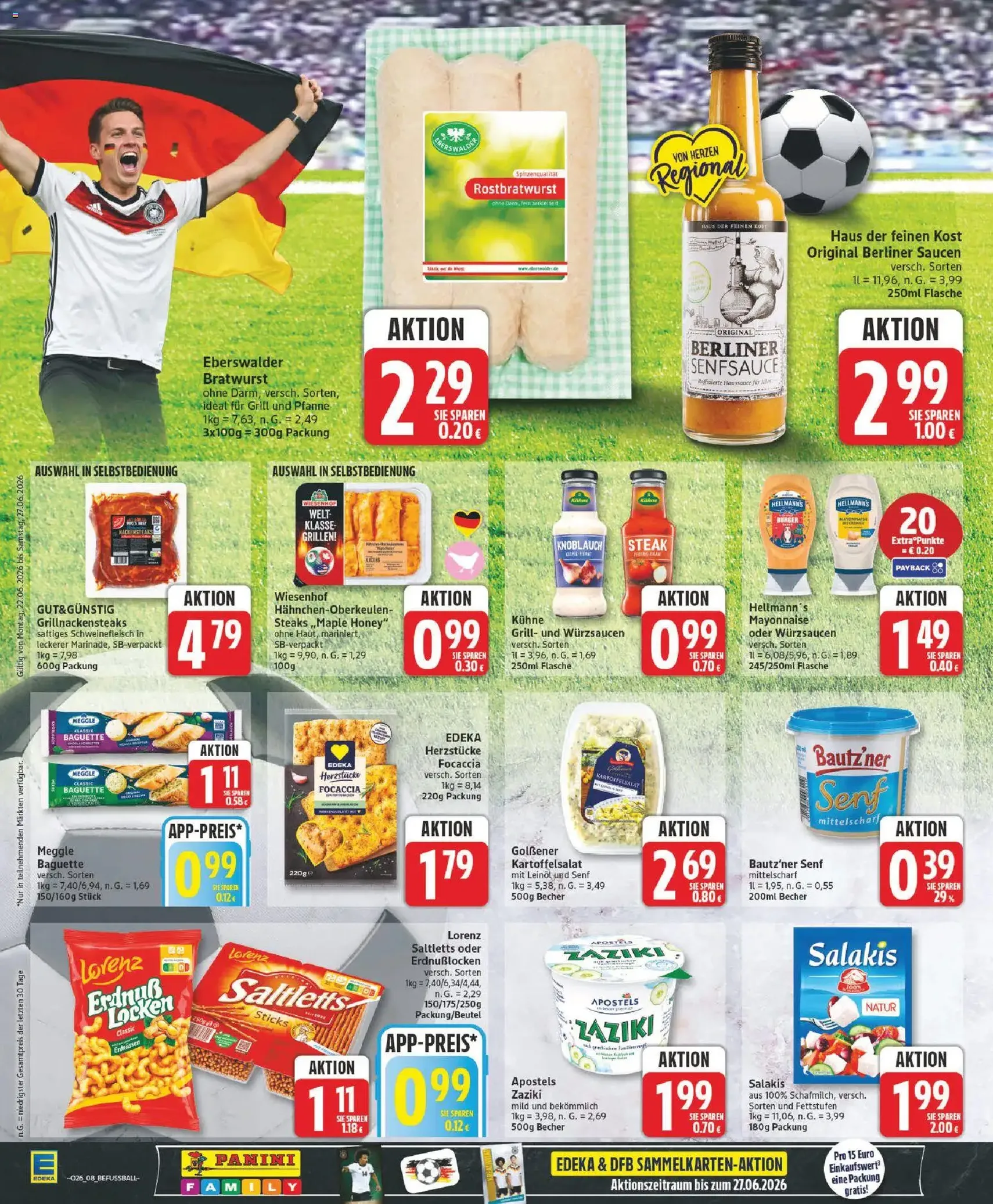 Edeka Prospekt - Gültiger Prospekt ab 22.06.2026, Seite 8 von insgesamt 25