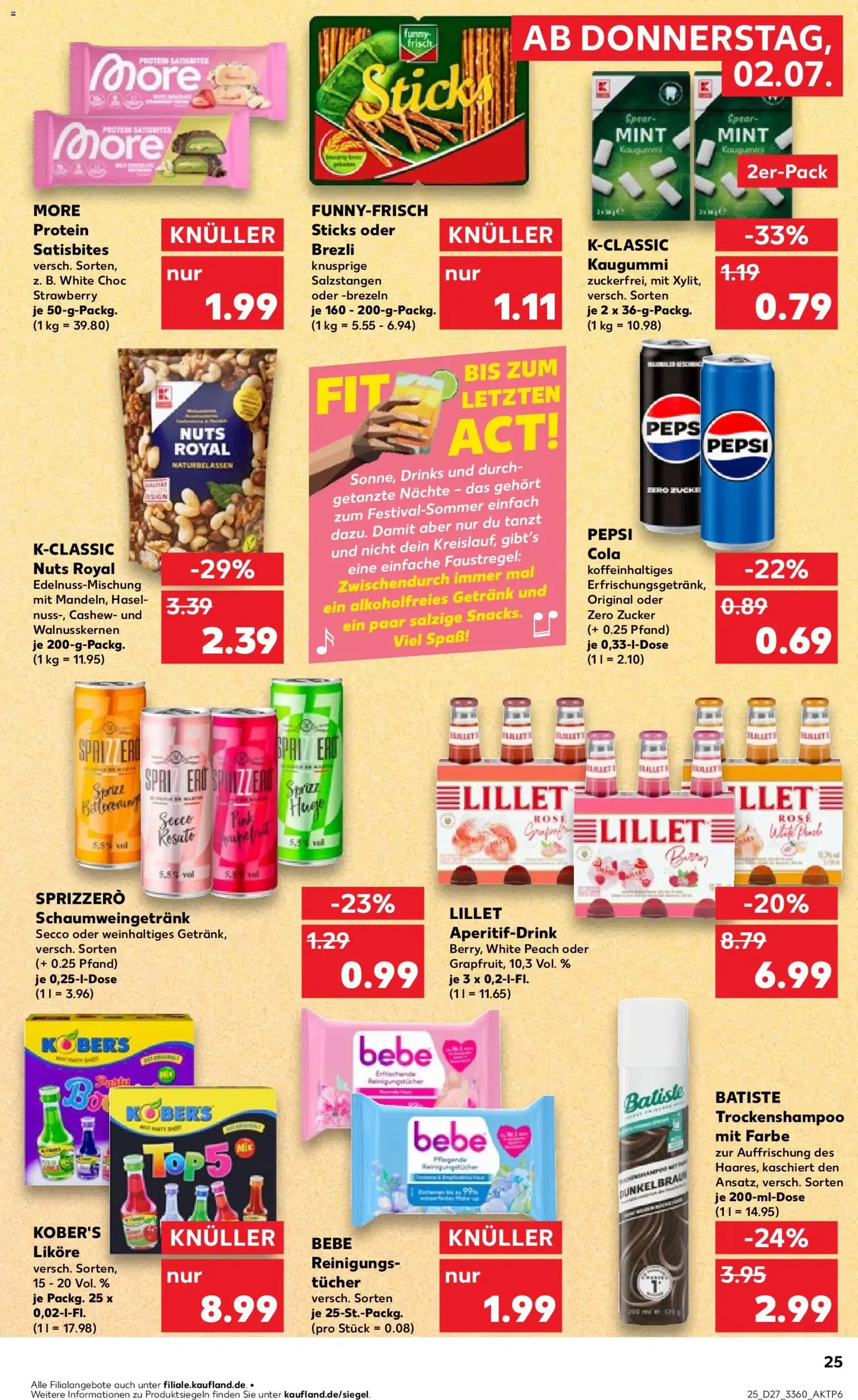 Kaufland Prospekt - Gültiger Prospekt ab 02.07.2026, Seite 25 von insgesamt 64