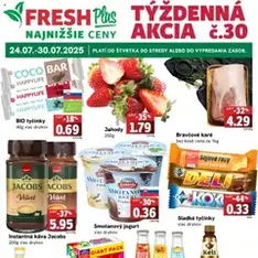 Fresh Leták - náhľad letáku platný od 24.07.2025