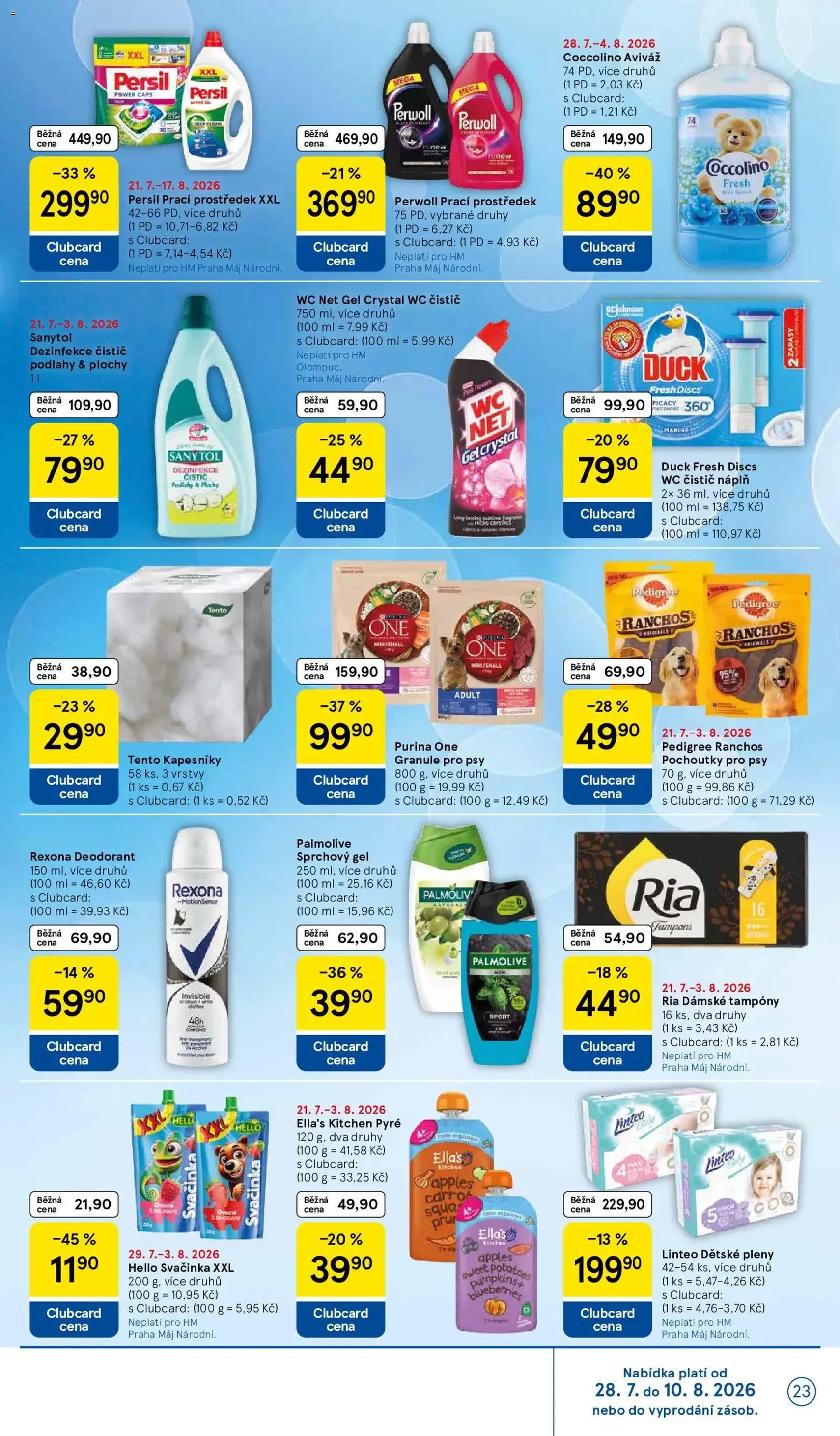 Tesco leták - Hypermarket - platný leták od 29.07.2026 strana 23 z 29