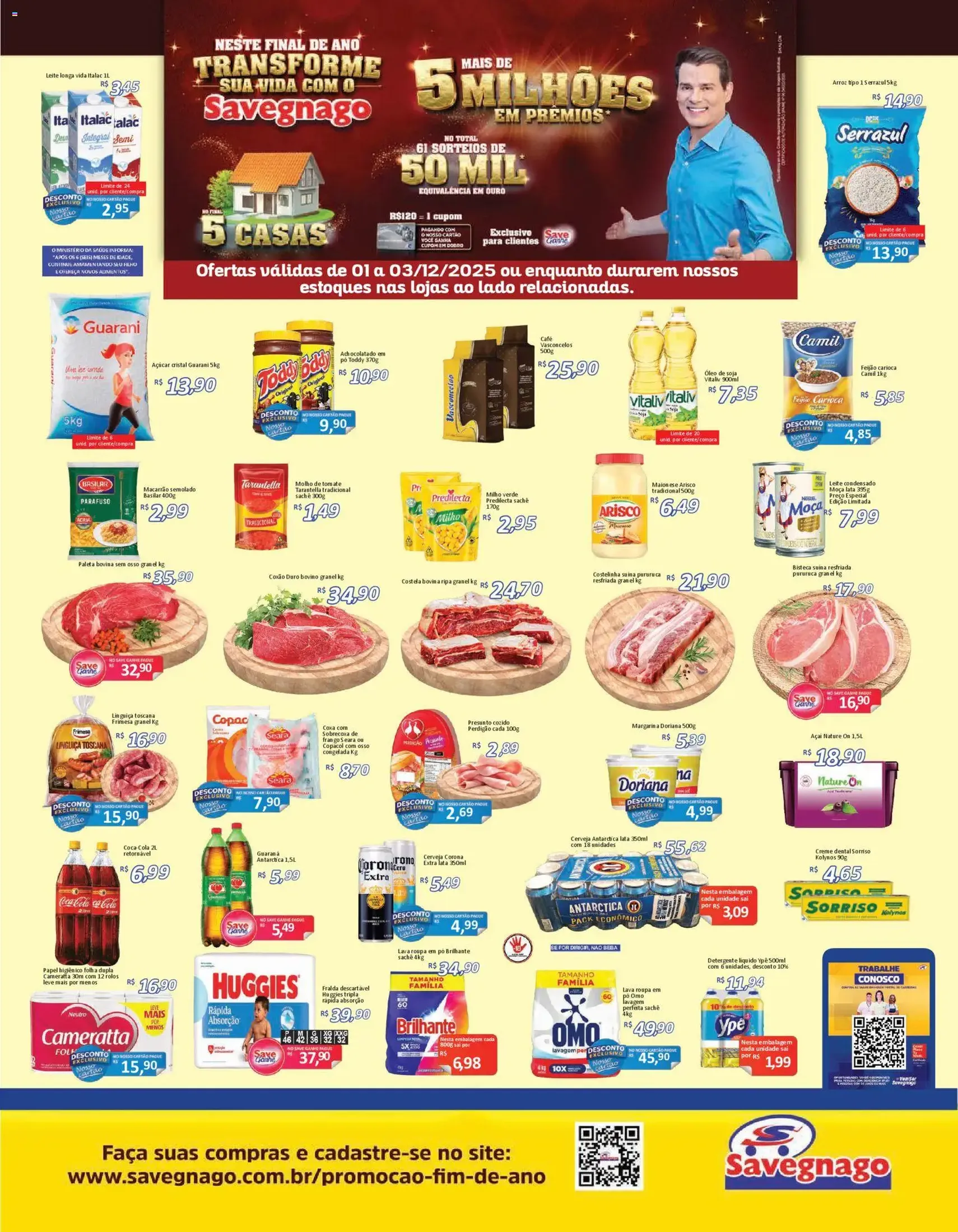 Savegnago - Ofertas da semana - folheto válido a partir de 01/12/2025 página 1 de 4