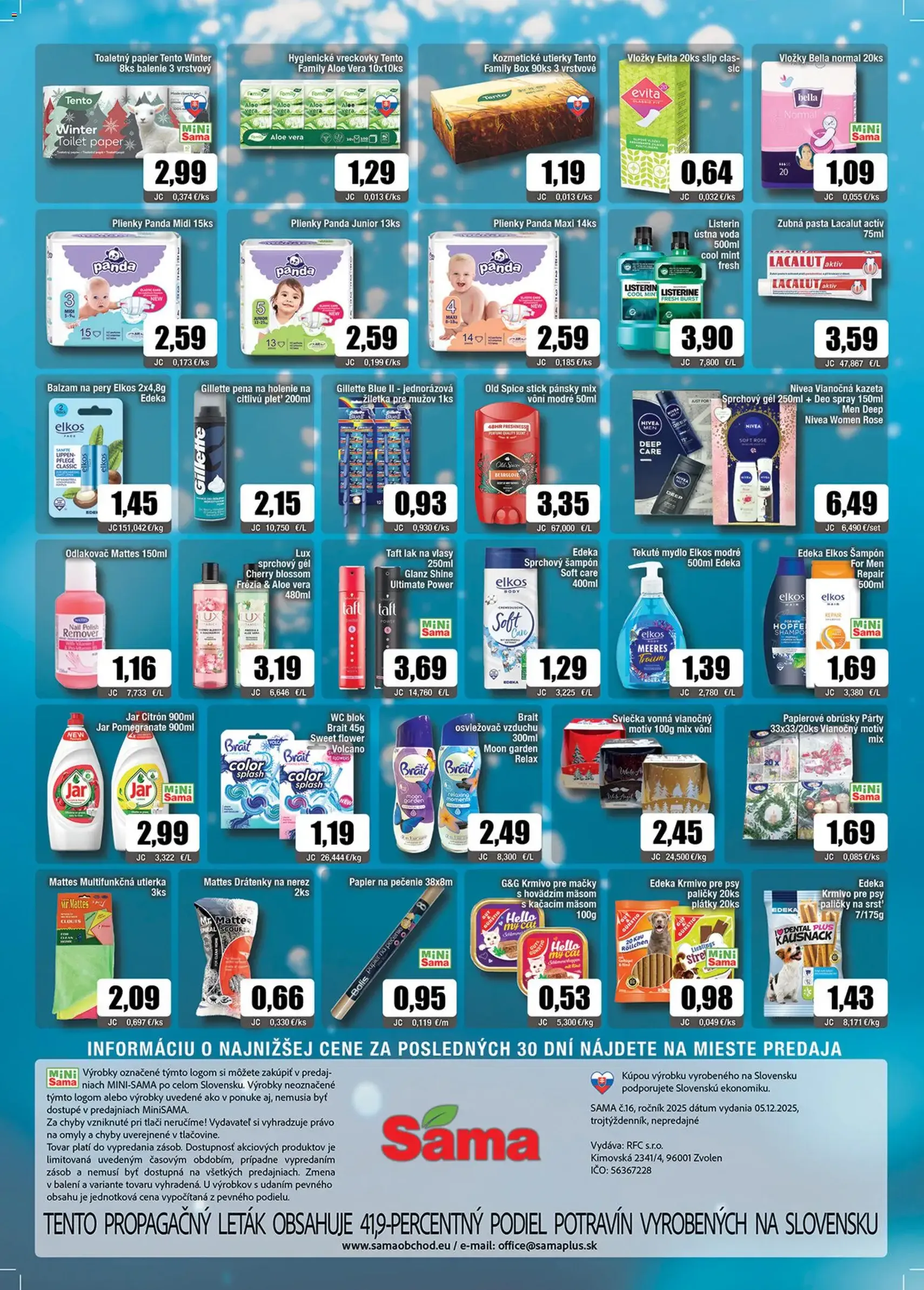 Sama leták - platný leták od 05.12.2025 strana 12 z 12