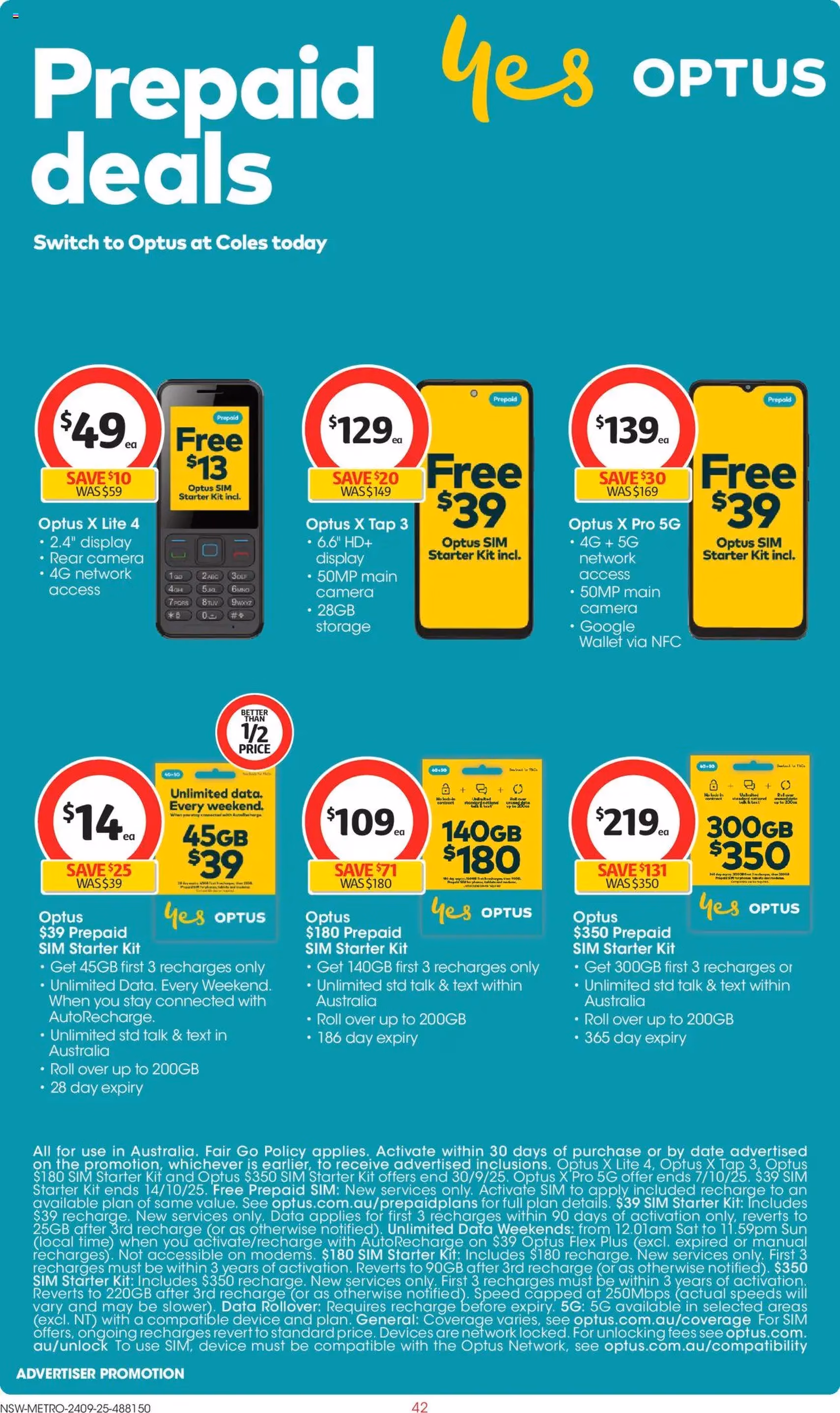 Coles Catalogue NSW - valid flyer from 24/09/2025, page 42 of 47