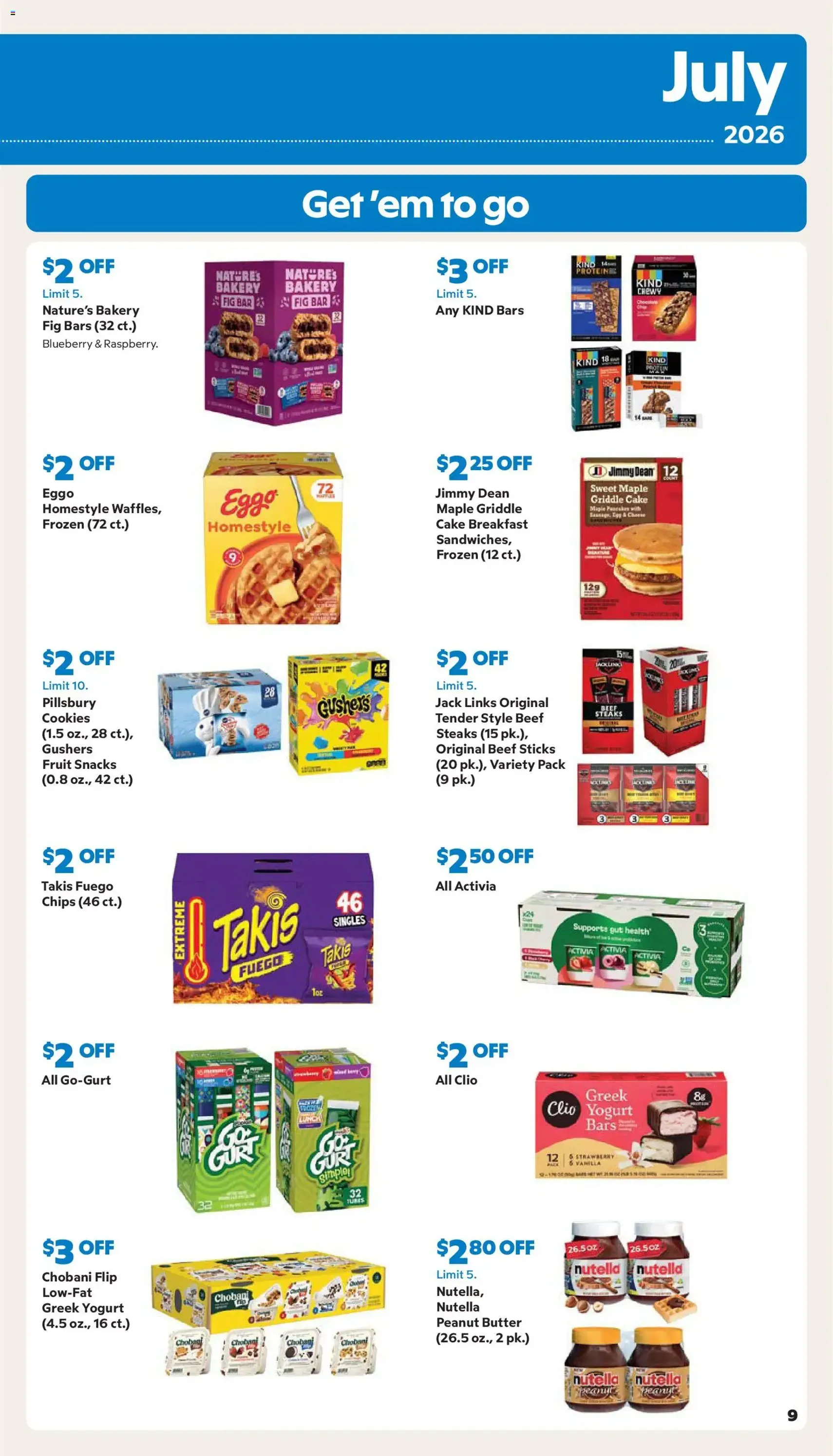 Sam's Club Instant Savings Book July 2026 - valid flyer from 07/22/2026, page 9 of 44