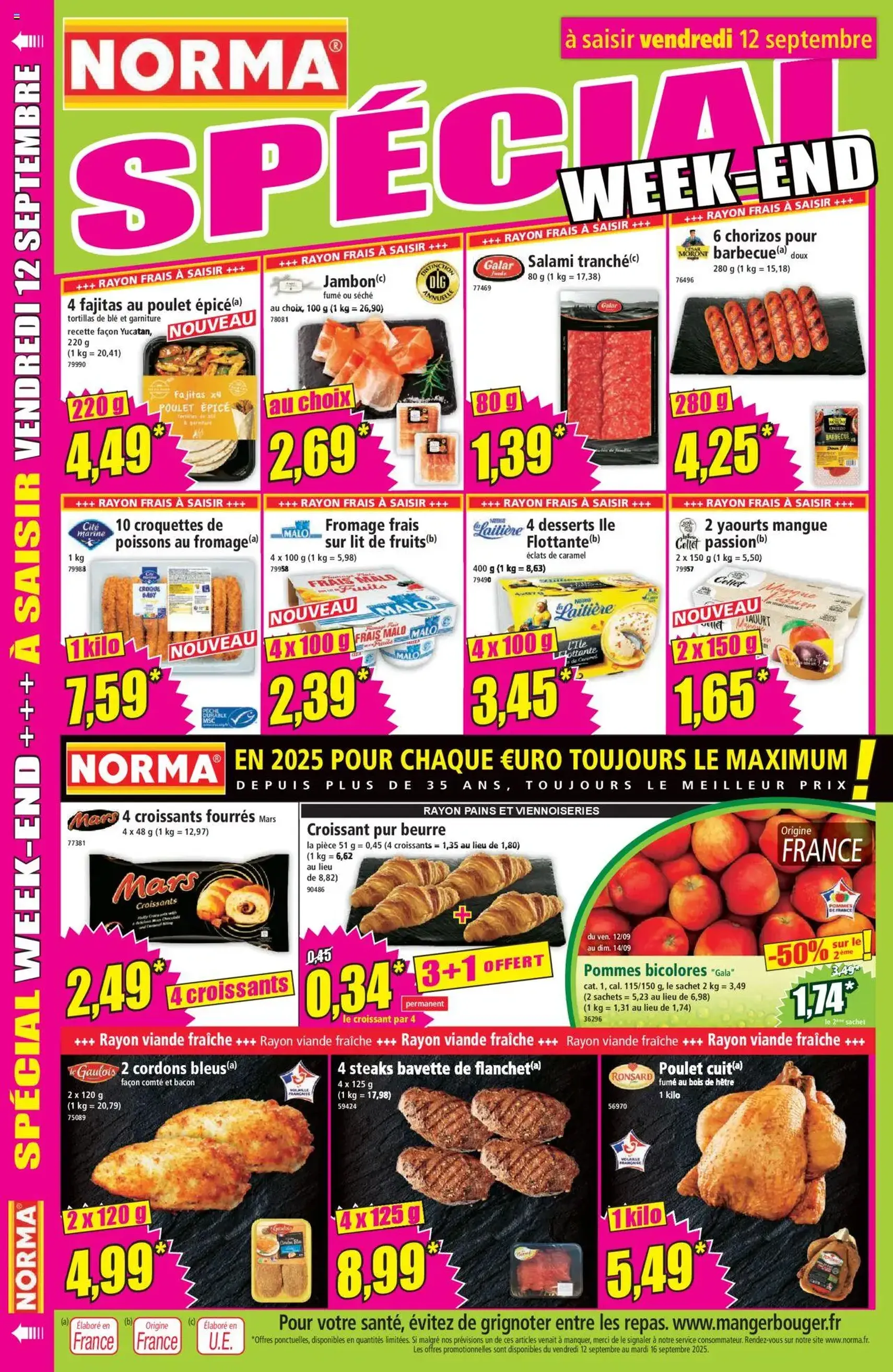 Norma catalogue - brochure valable à partir du 10/09/2025, page 14 sur 14