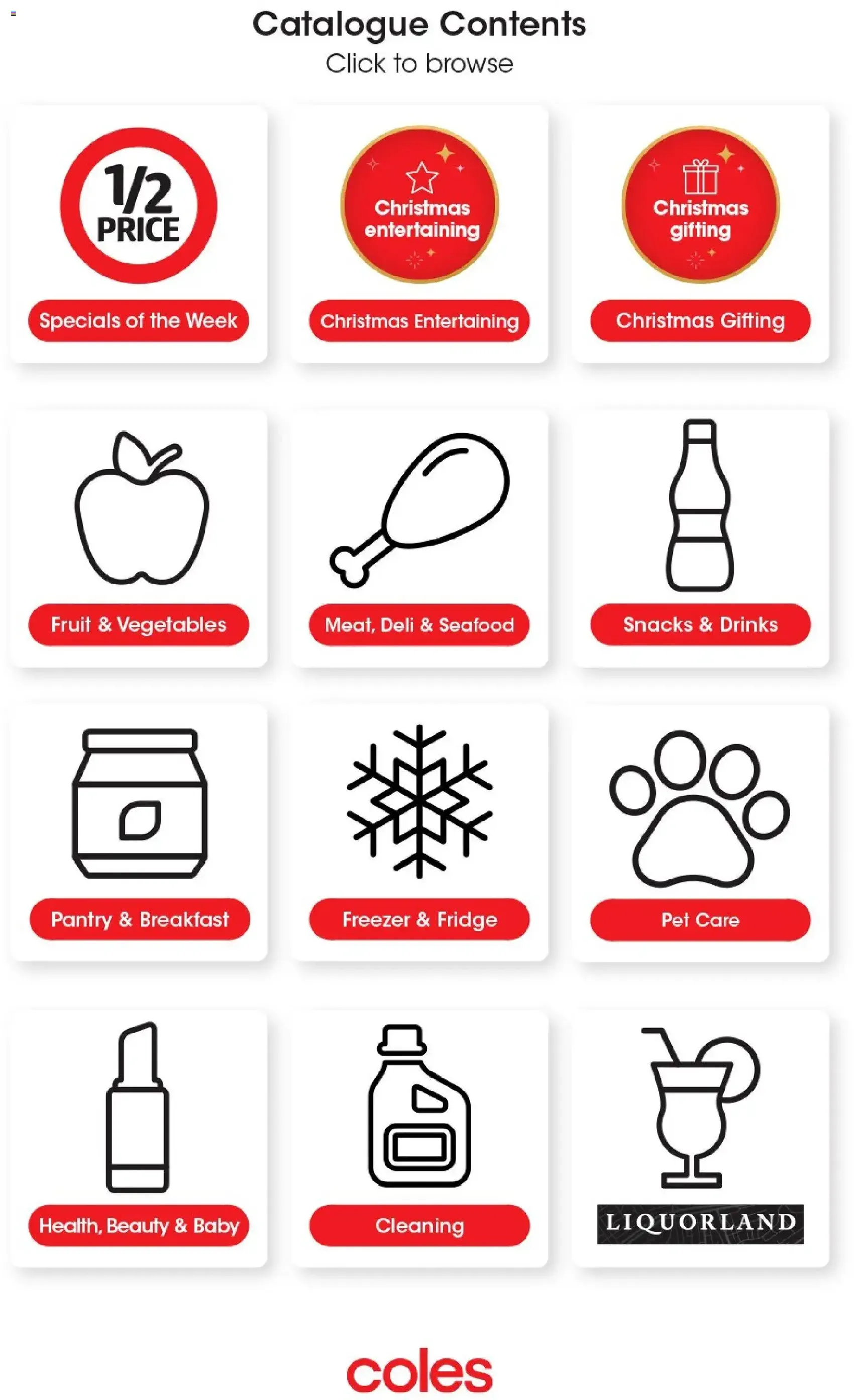 Coles Catalogue - valid flyer from 03/12/2025, page 2 of 50