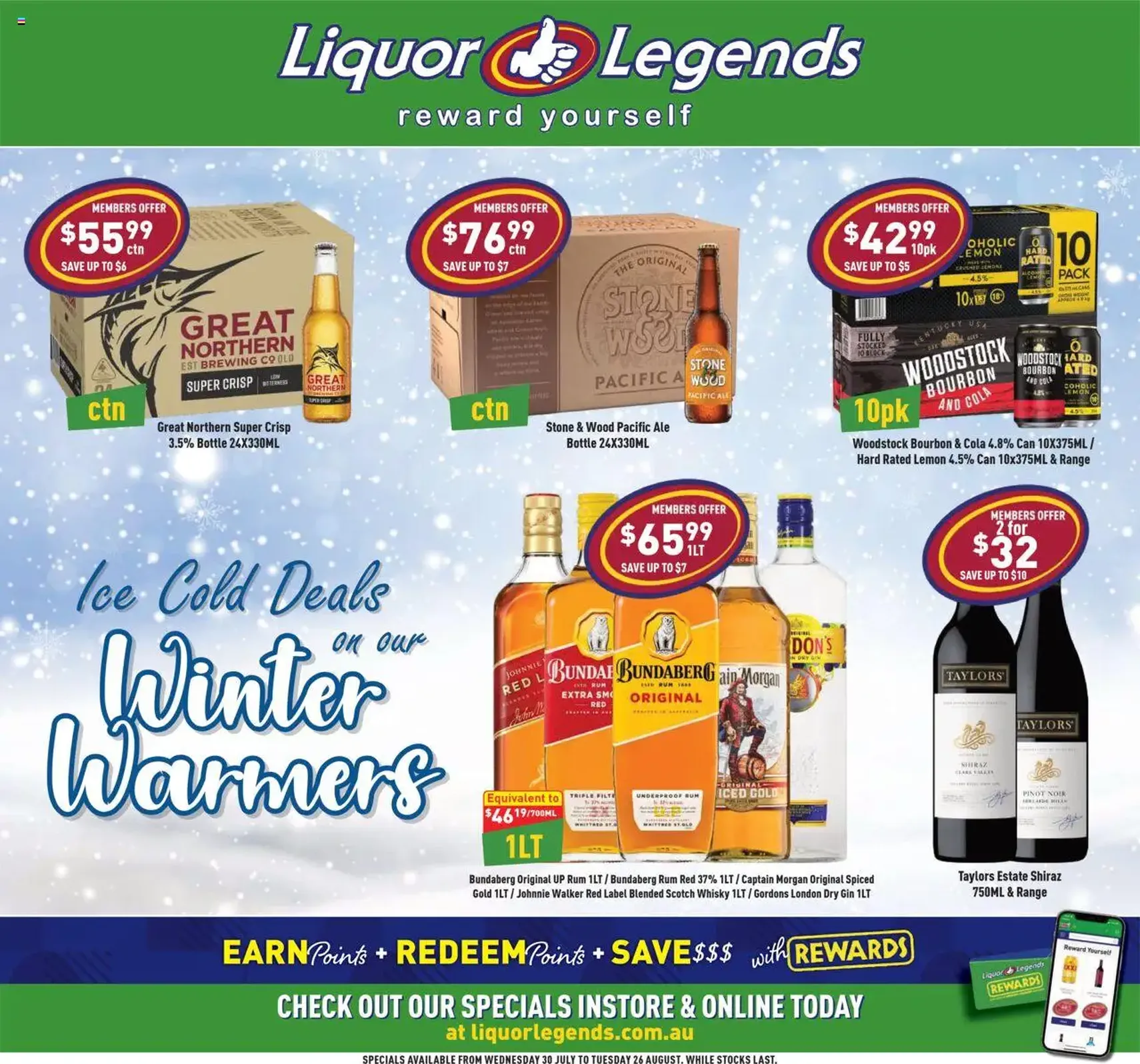 Liquor Legends Catalogue Brisbane - valid flyer from 30/07/2025, page 1 of 8 Liquor Legends Catalogue Brisbane - valid flyer from 30/07/2025, page 1 of 8