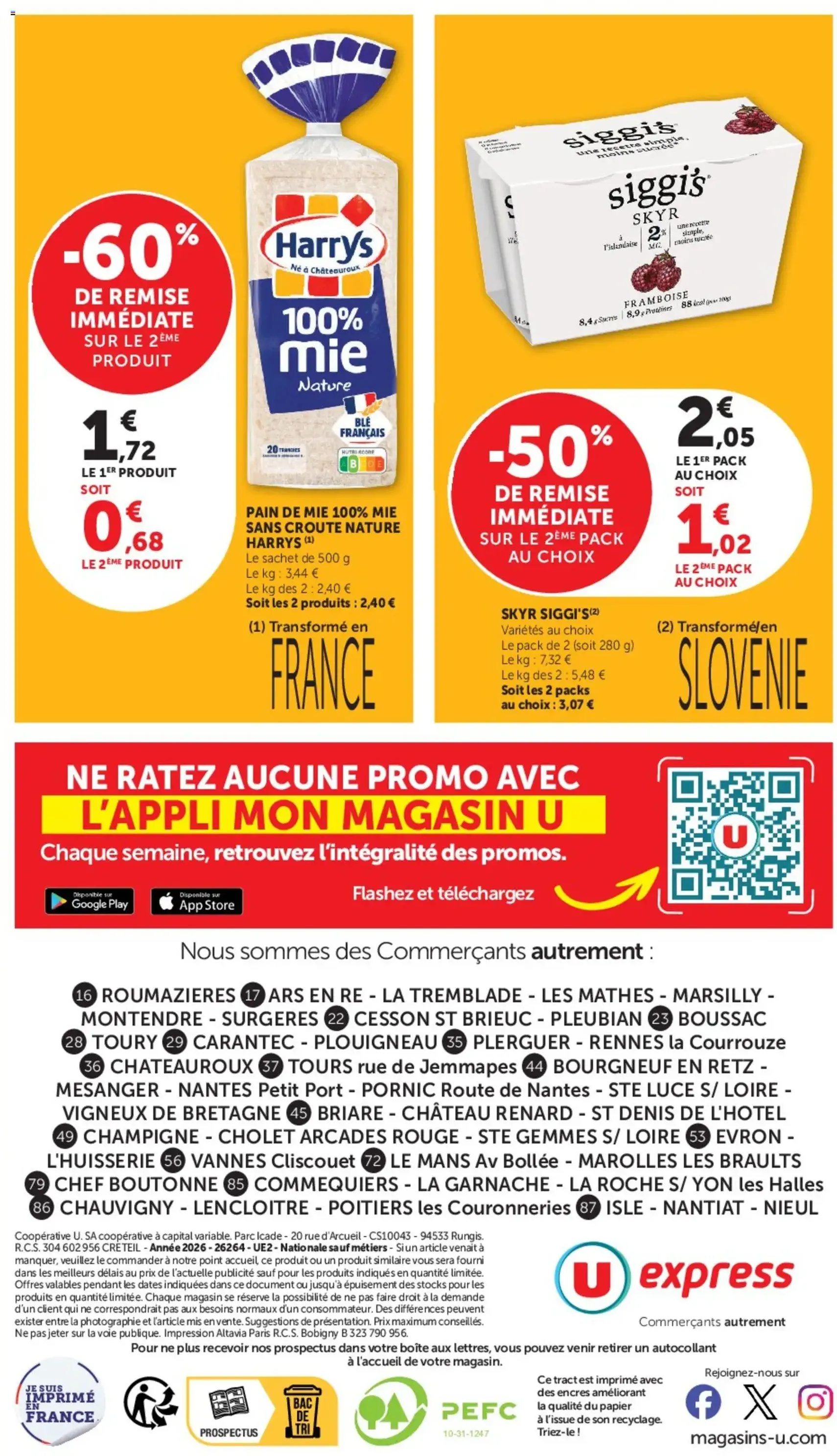 U Express catalogue - brochure valable à partir du 21/04/2026, page 16 sur 16