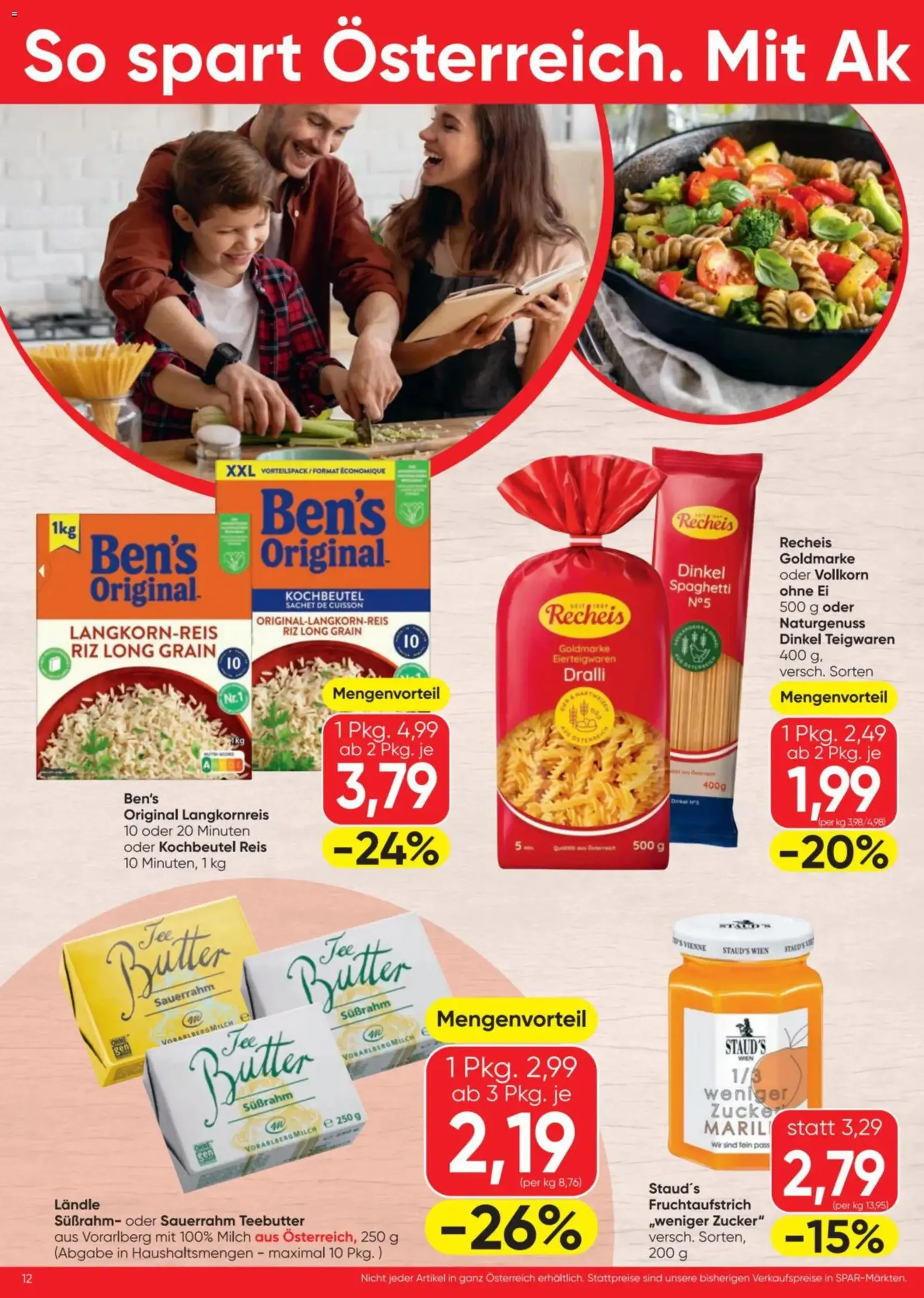 Spar Flugblatt - Gültiger Prospekt ab 04.12.2025, Seite 12 von insgesamt 20