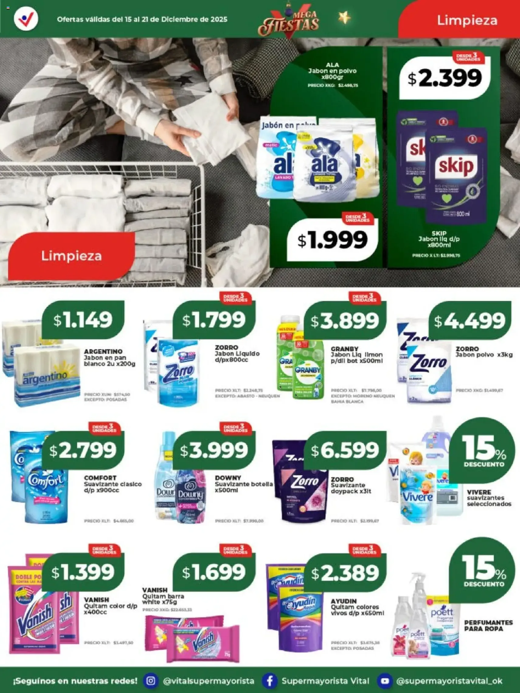 Vital - Ofertas - folleto válido desde 15/12/2025 página 9 de 25