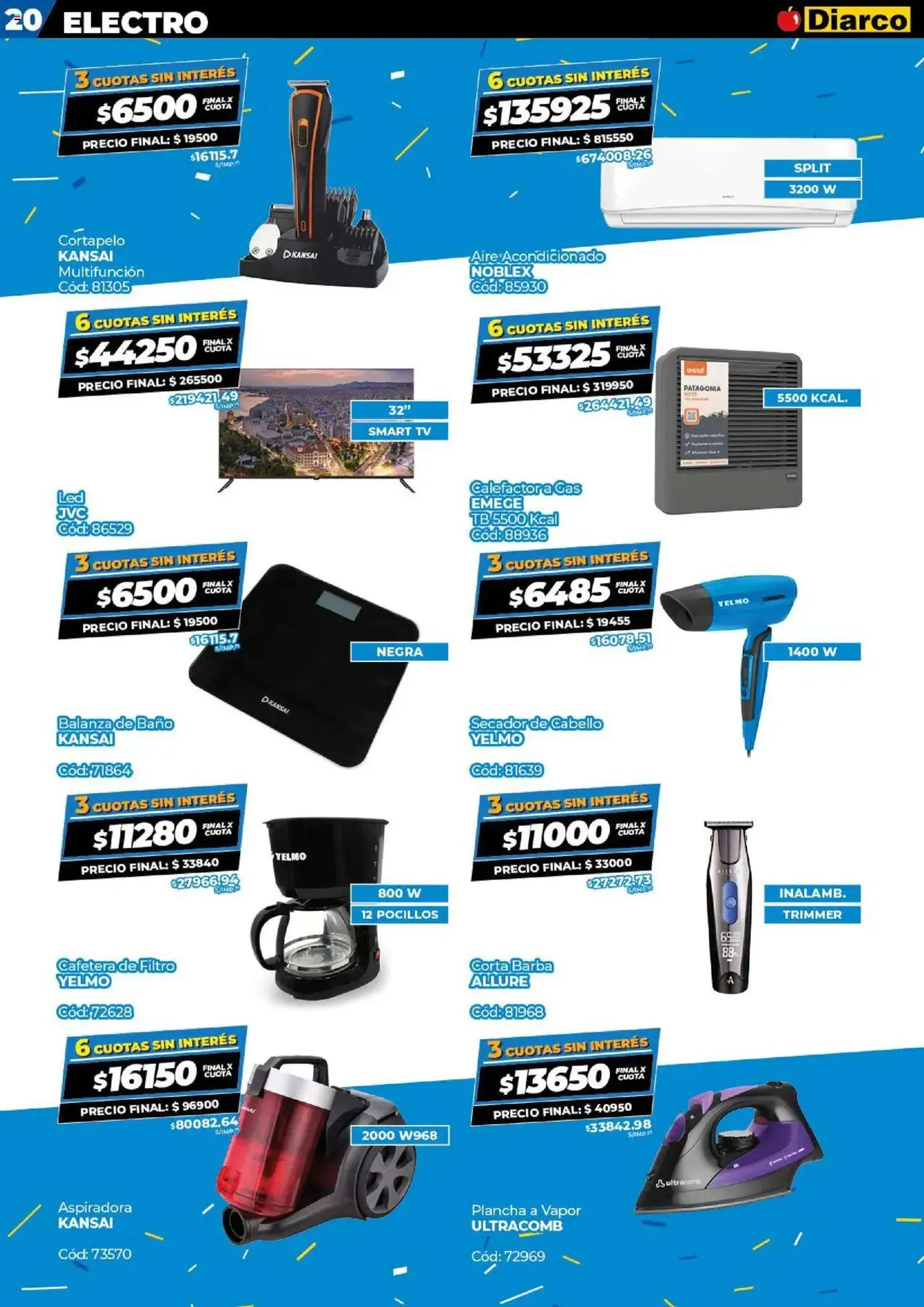 Diarco ofertas - folleto válido desde 28/07/2025 página 20 de 22 Diarco ofertas - folleto válido desde 28/07/2025 página 20 de 22