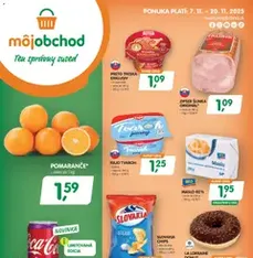 Môj obchod leták - náhľad letáku platný od 07.11.2025