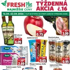 Fresh leták - náhľad letáku platný od 16.04.2026