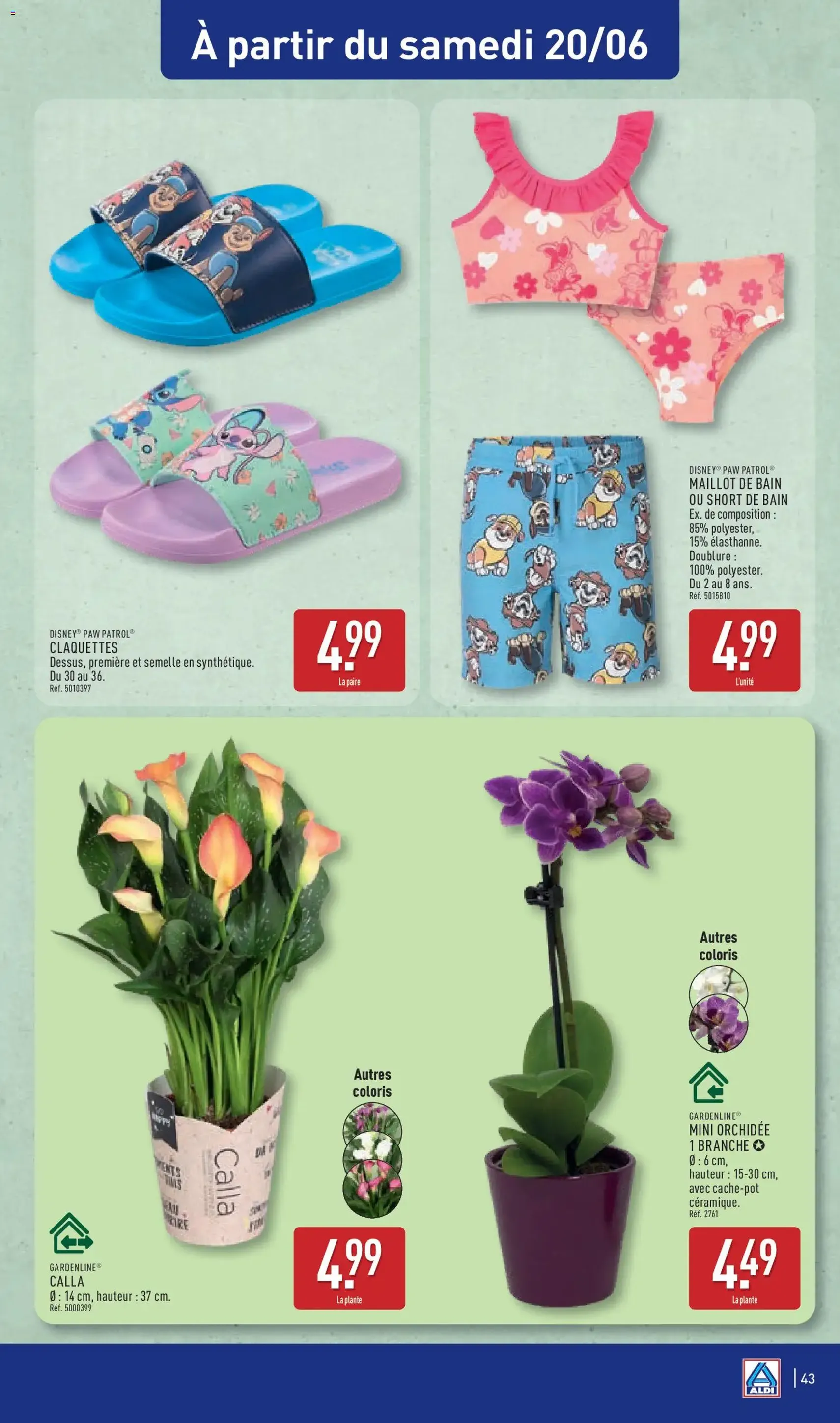 Aldi catalogue - brochure valable à partir du 16/06/2026, page 45 sur 47
