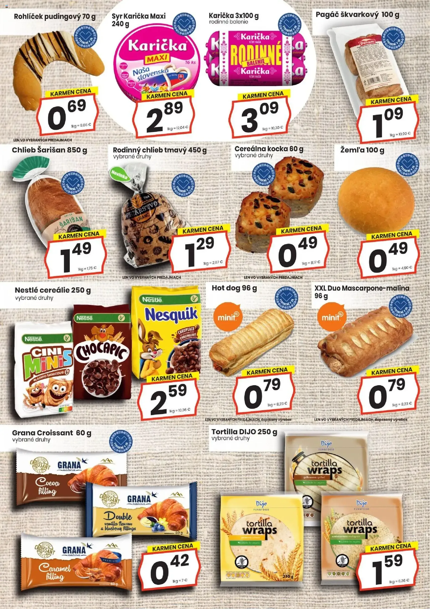 KARMEN CBA leták - platný leták od 19.02.2026 strana 7 z 16