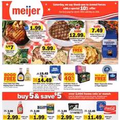 Meijer Weekly Ad - Flyer preview valid from 05/13/2026