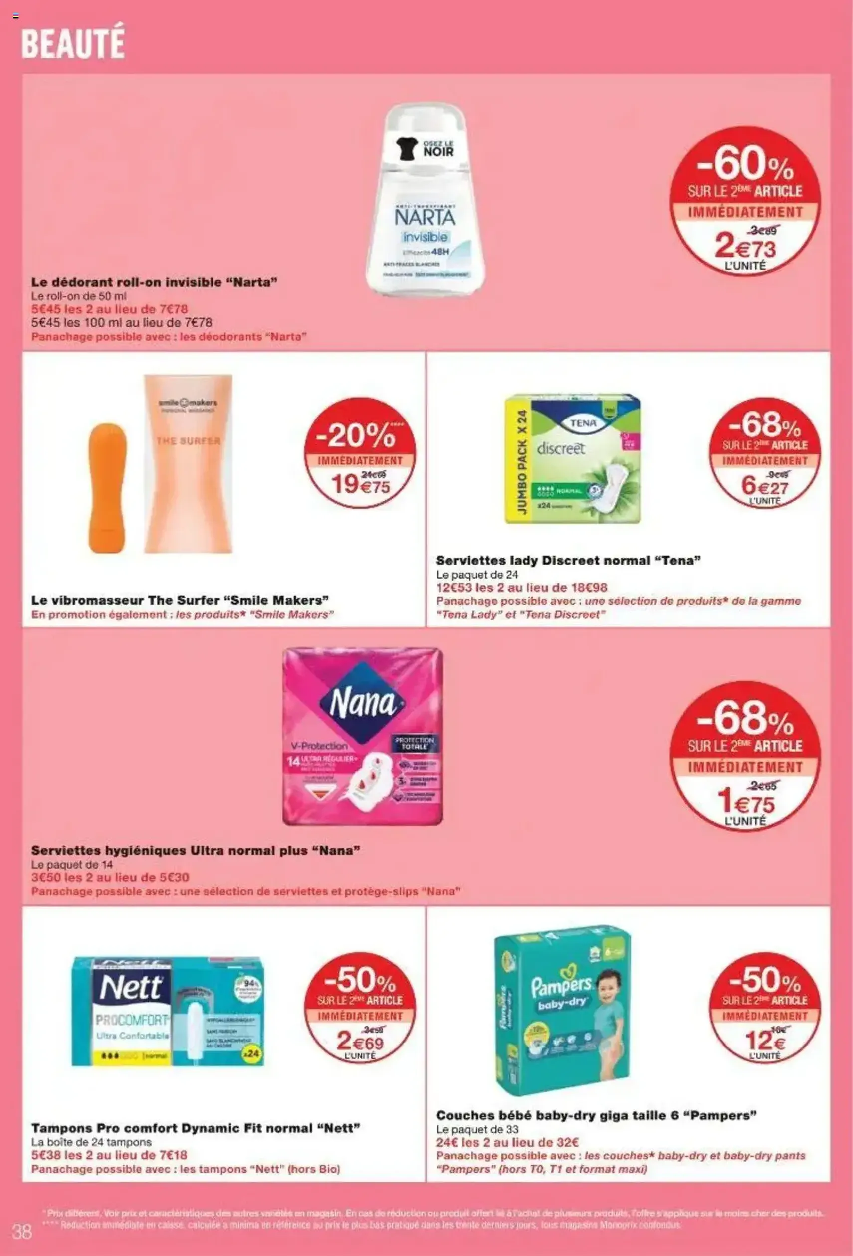 Monoprix catalogue - brochure valable à partir du 29/07/2025, page 38 sur 47 Monoprix catalogue - brochure valable à partir du 29/07/2025, page 38 sur 47