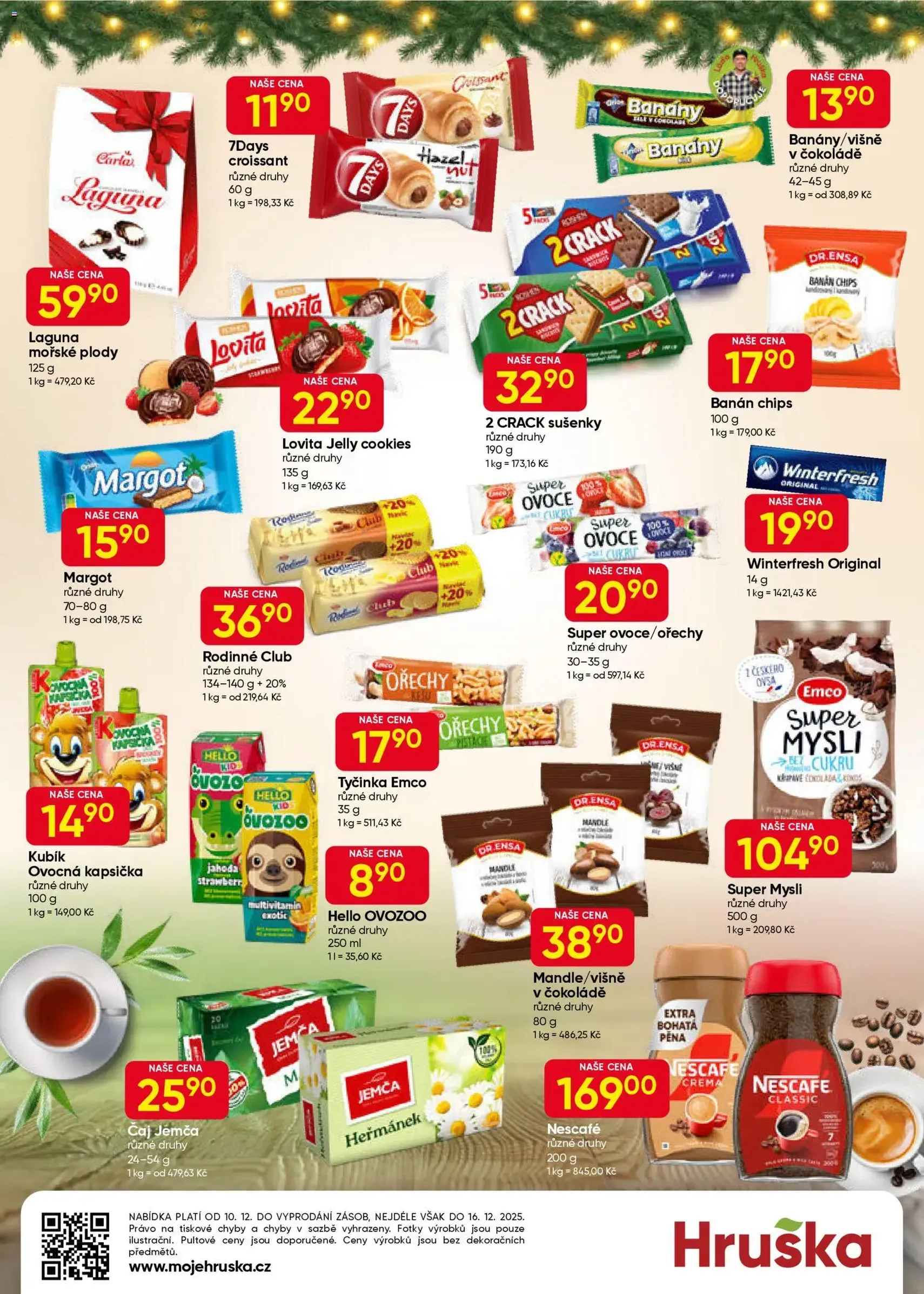 Hruška leták - platný leták od 10.12.2025 strana 12 z 12
