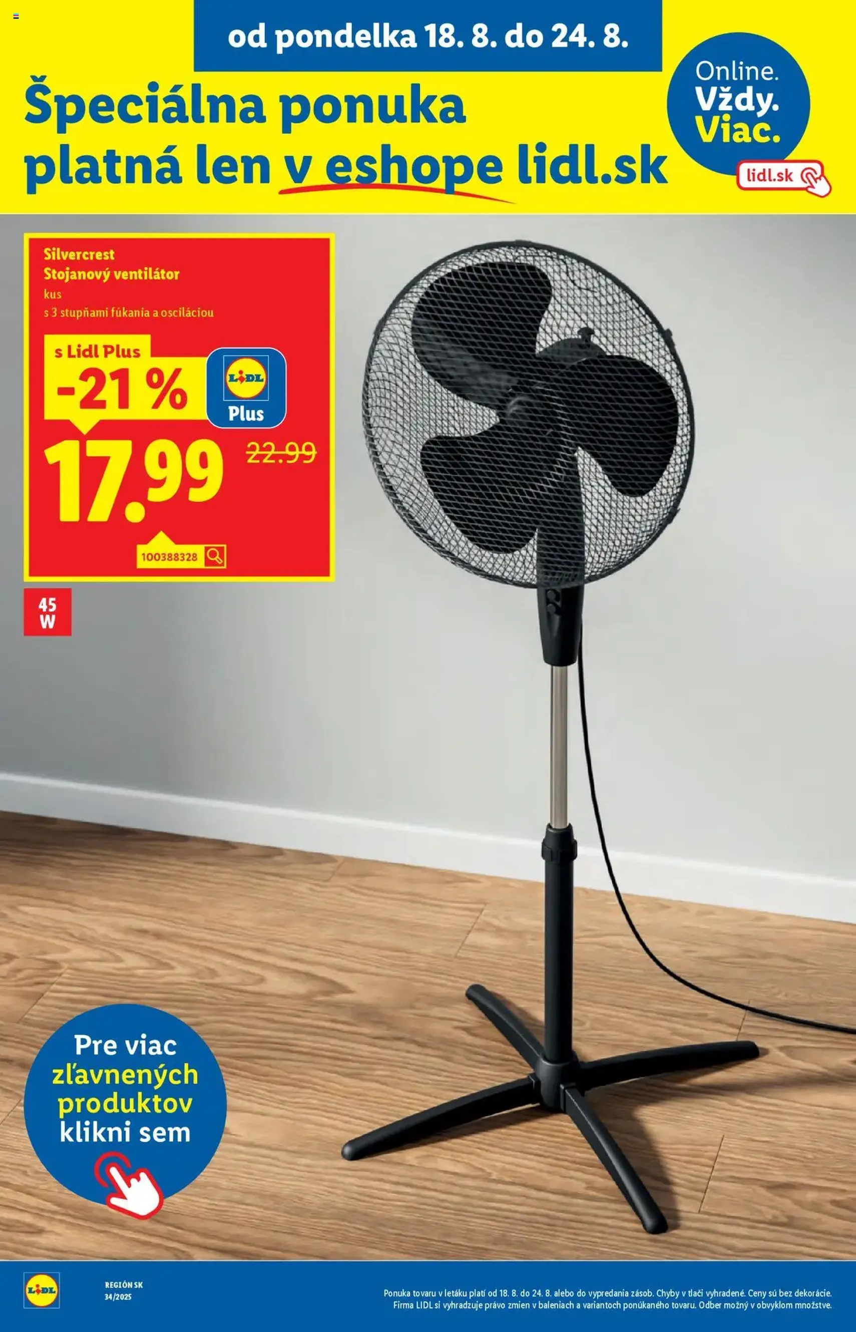 Lidl leták - platný leták od 18.08.2025 strana 58 z 97 Lidl leták - platný leták od 18.08.2025 strana 58 z 97