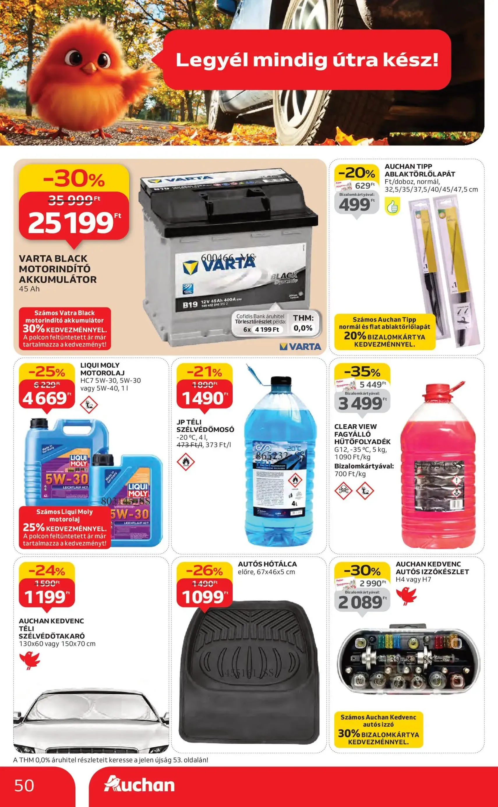 Auchan Akciós újság - 2025.10.30. érvényes szórólap 50 oldal 58 oldalból Auchan Akciós újság - 2025.10.30. érvényes szórólap 50 oldal 58 oldalból