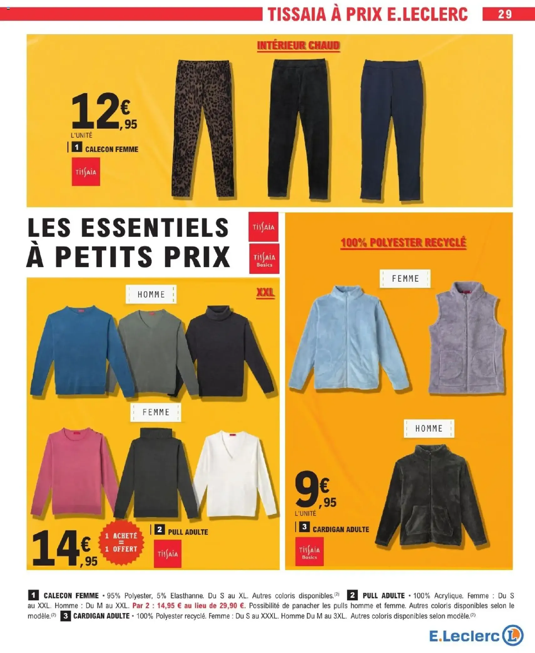 E.Leclerc catalogue semaine 45 - brochure valable à partir du 04/11/2025, page 29 sur 36