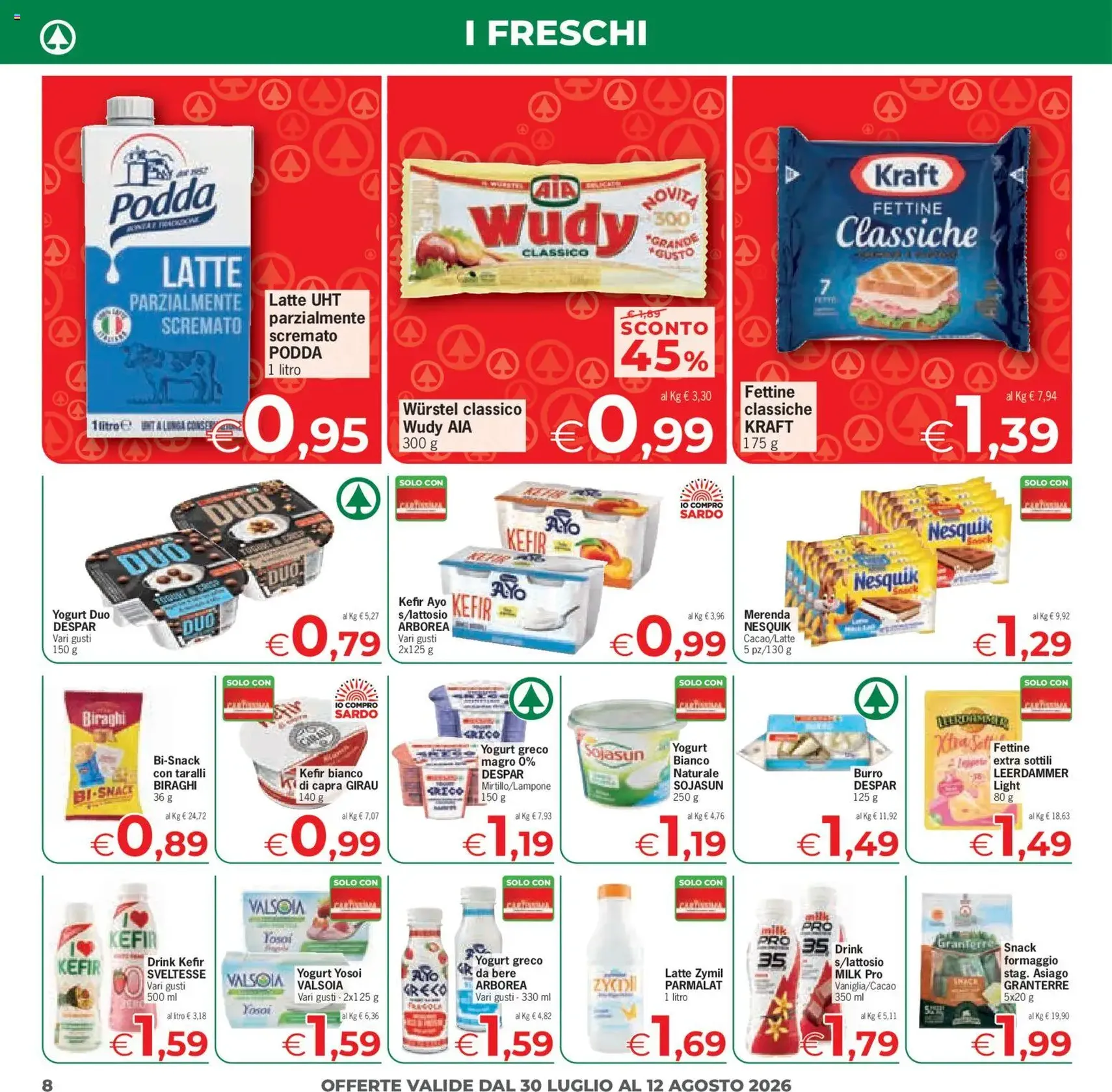 Despar volantino Sardegna - volantino valido dal 30/07/2026 pagina 8 di 20