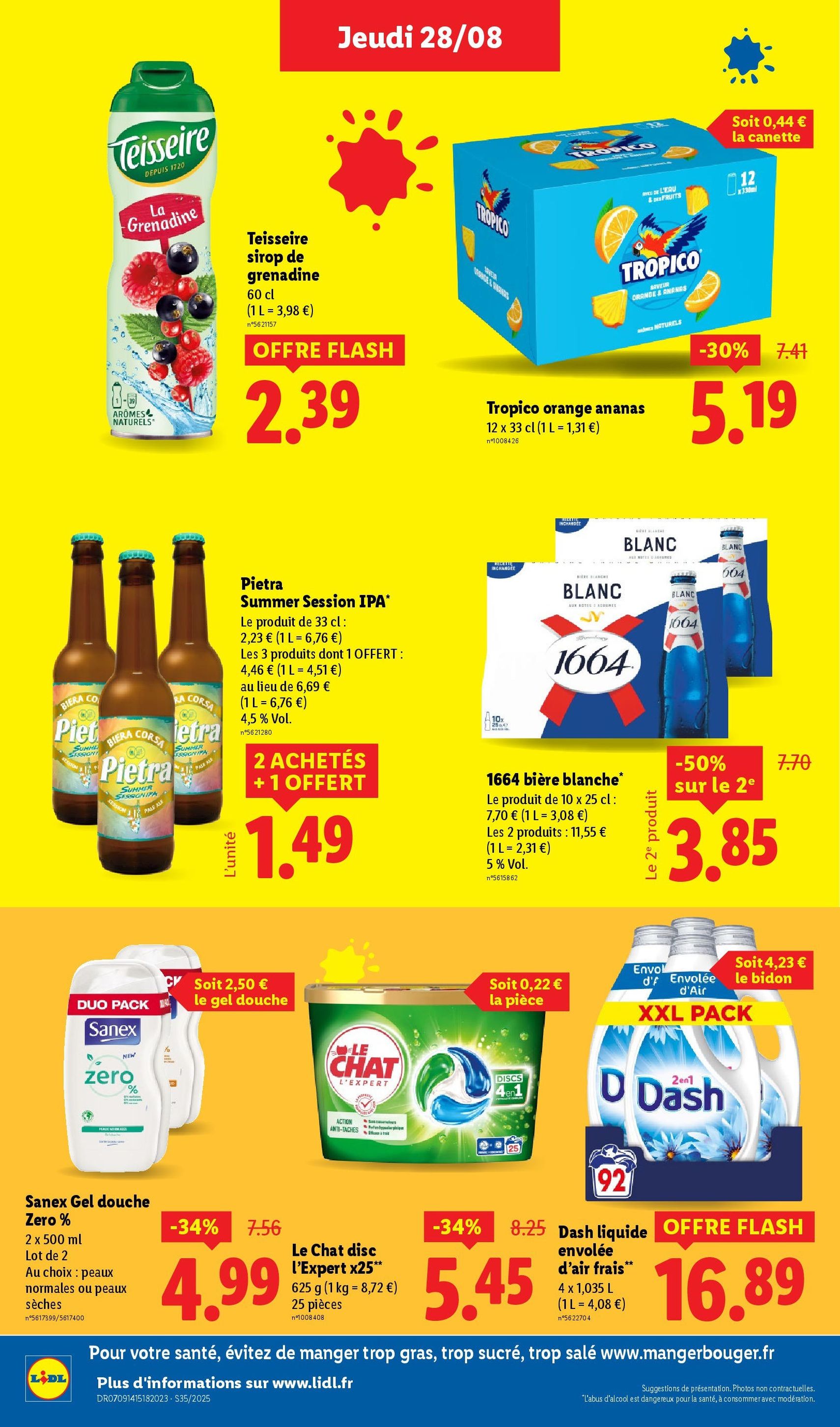 LIDL catalogue semaine 35 - brochure valable à partir du 28/08/2025, page 20 sur 73 LIDL catalogue semaine 35 - brochure valable à partir du 28/08/2025, page 20 sur 73