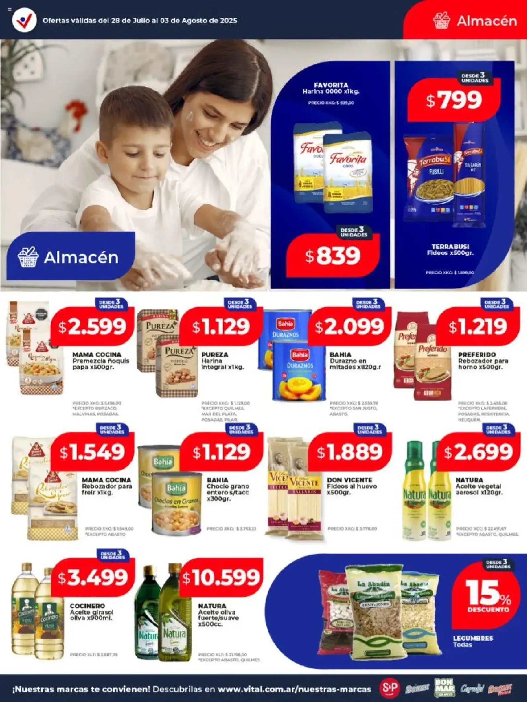Vital ofertas - folleto válido desde 28/07/2025 página 14 de 24 Vital ofertas - folleto válido desde 28/07/2025 página 14 de 24
