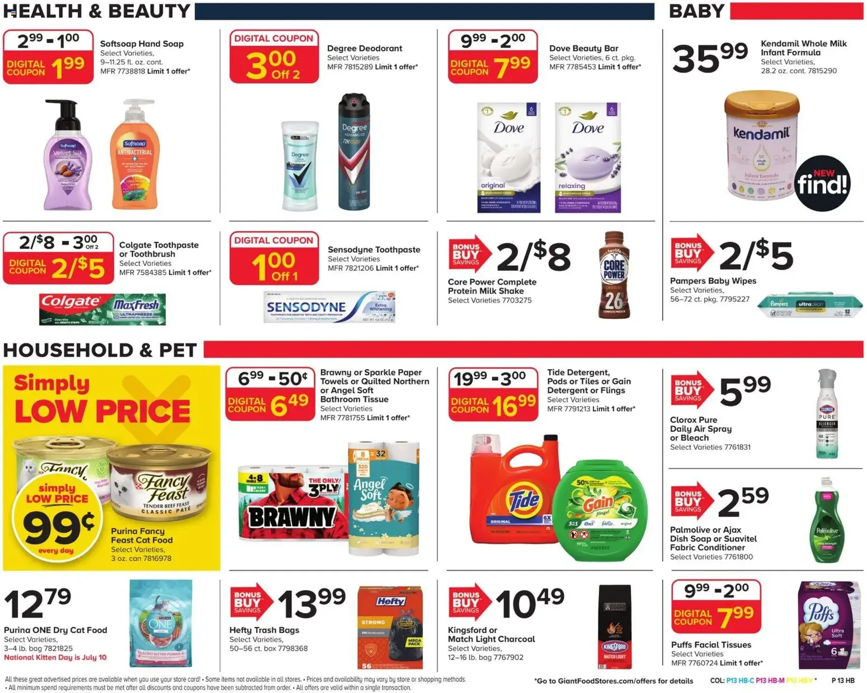 Giant Weekly Ad - valid flyer from 07/10/2026, page 16 of 20