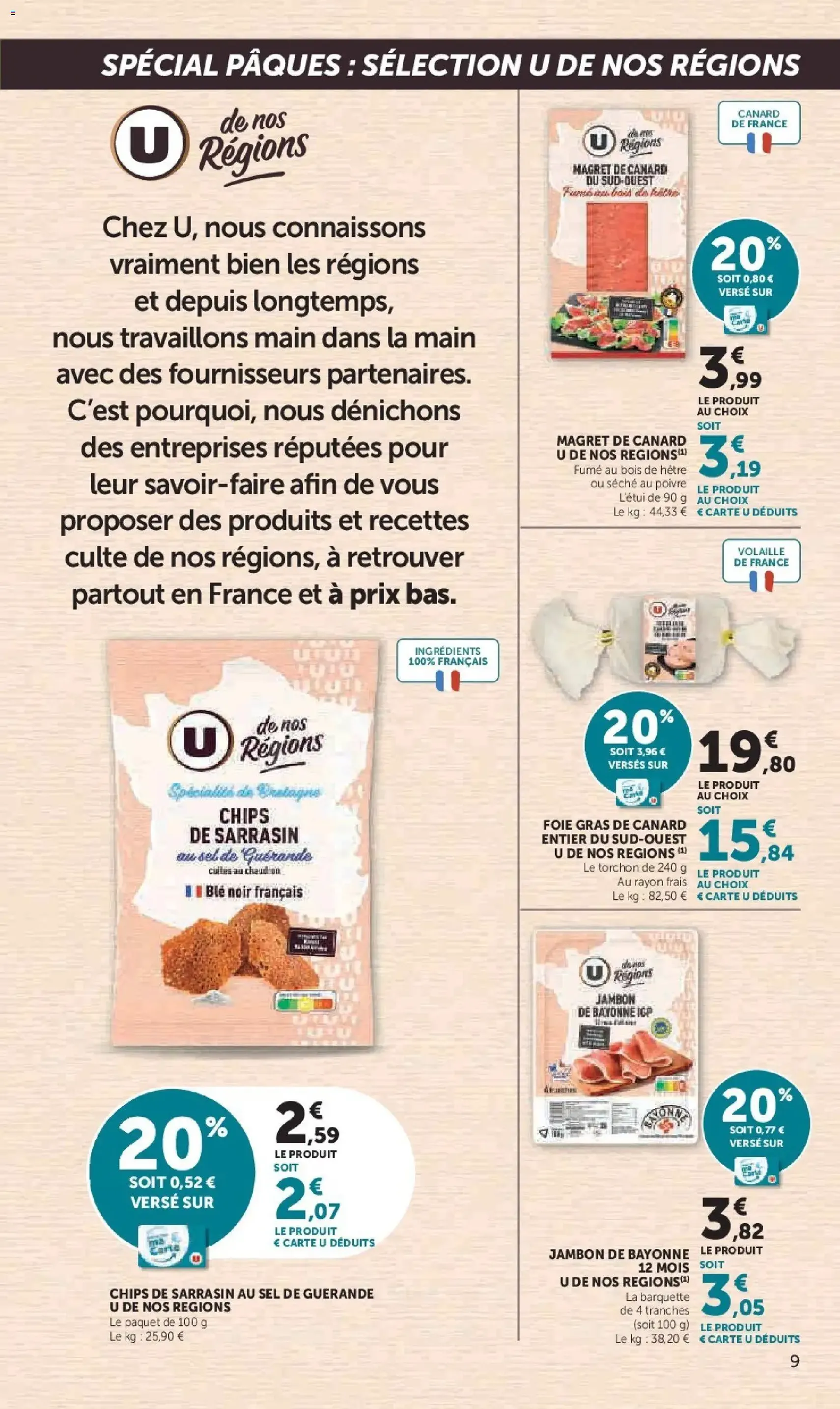 Super U catalogue - brochure valable à partir du 24/03/2026, page 9 sur 44
