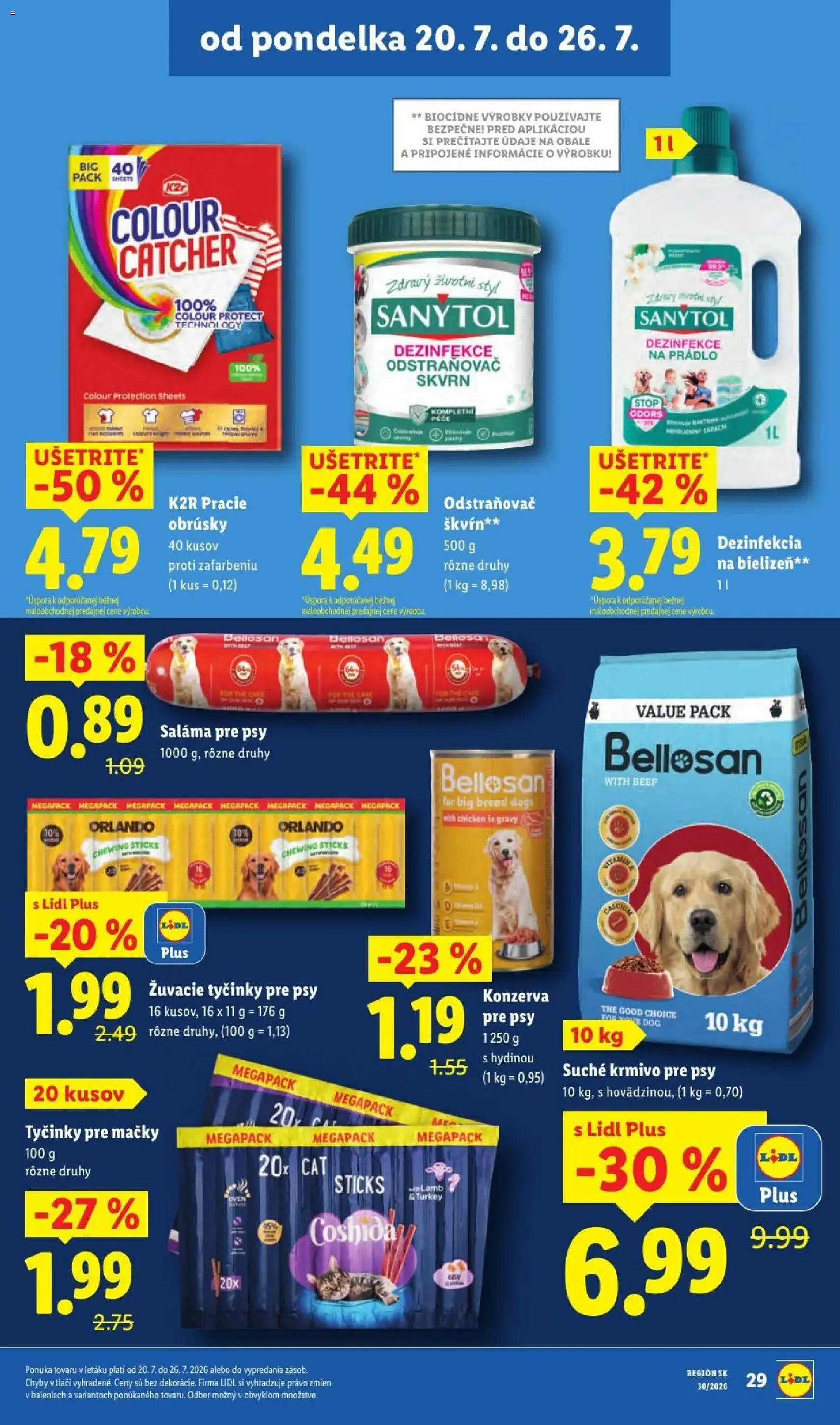 Lidl leták - platný leták od 20.07.2026 strana 45 z 108