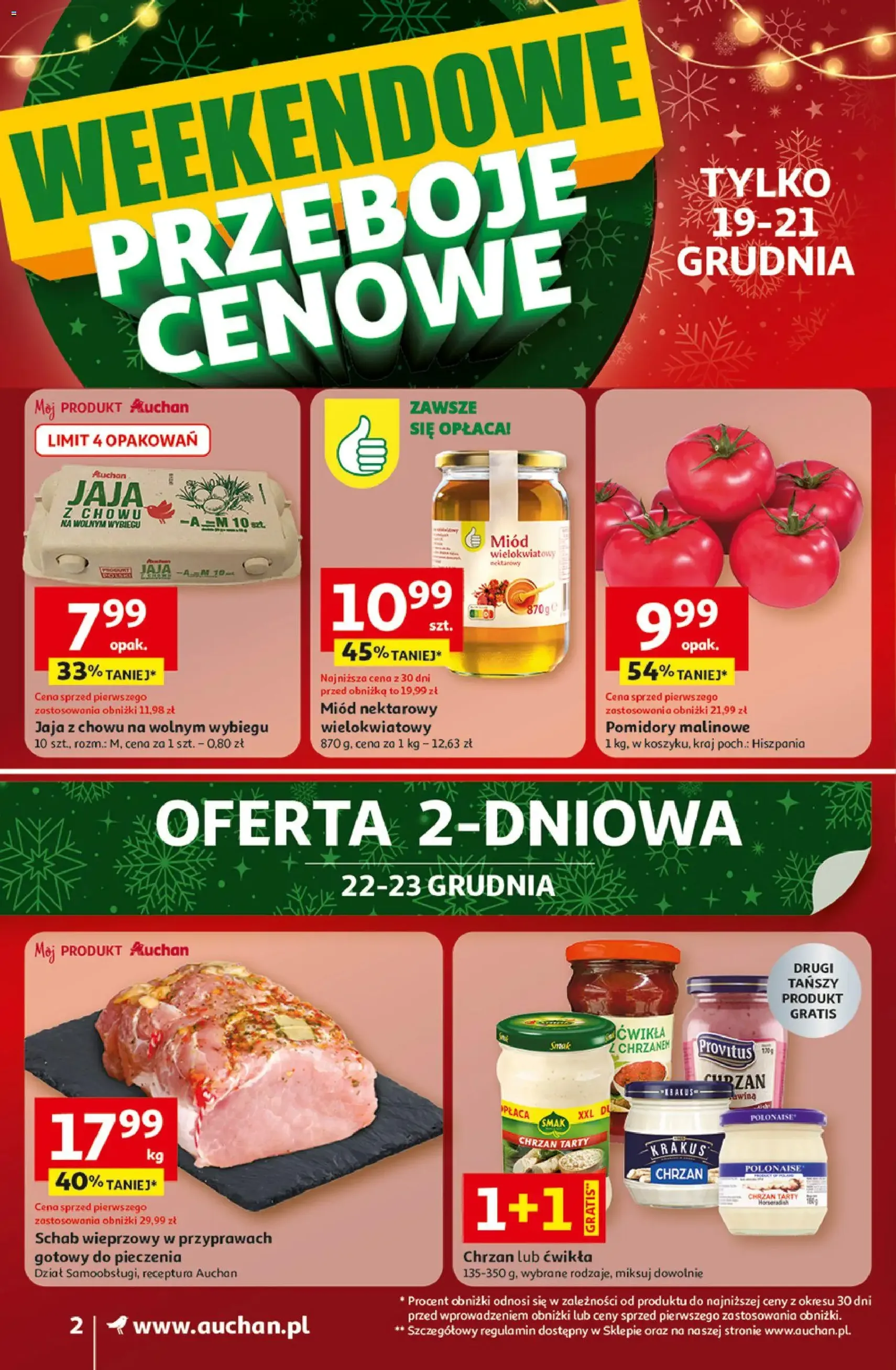 Auchan Gazetka - ważny gazetka od 18.12.2025 strona 2 z 8