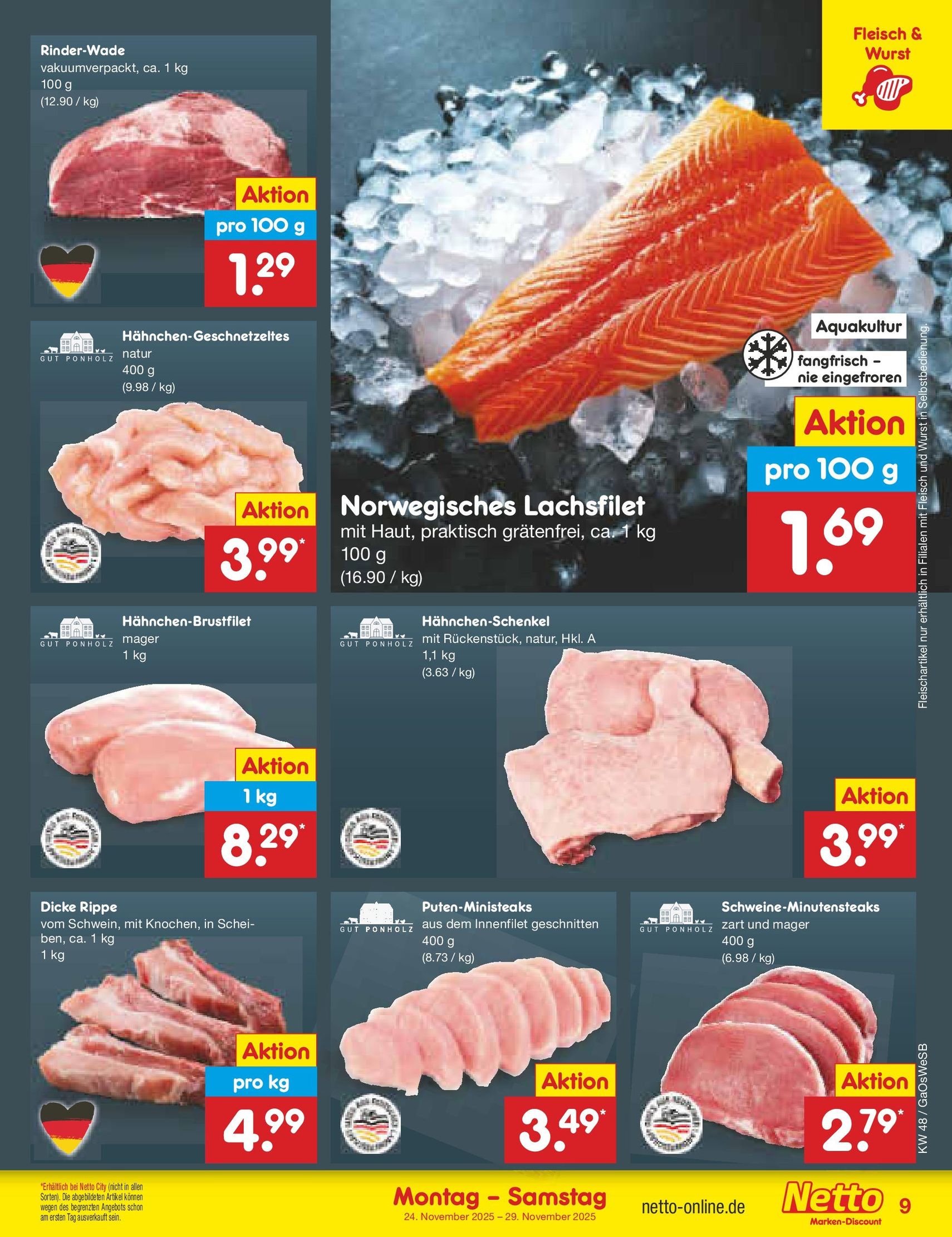 Netto Marken-Discount prospekt Bremen-Lesum - Gültiger Prospekt ab 24.11.2025, Seite 9 von insgesamt 54