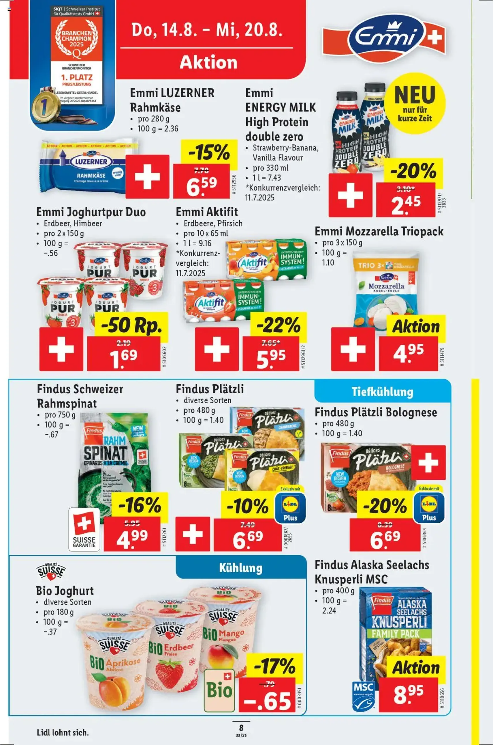 Lidl Aktionen - Gültiger Prospekt ab 14.08.2025, Seite 10 von insgesamt 34