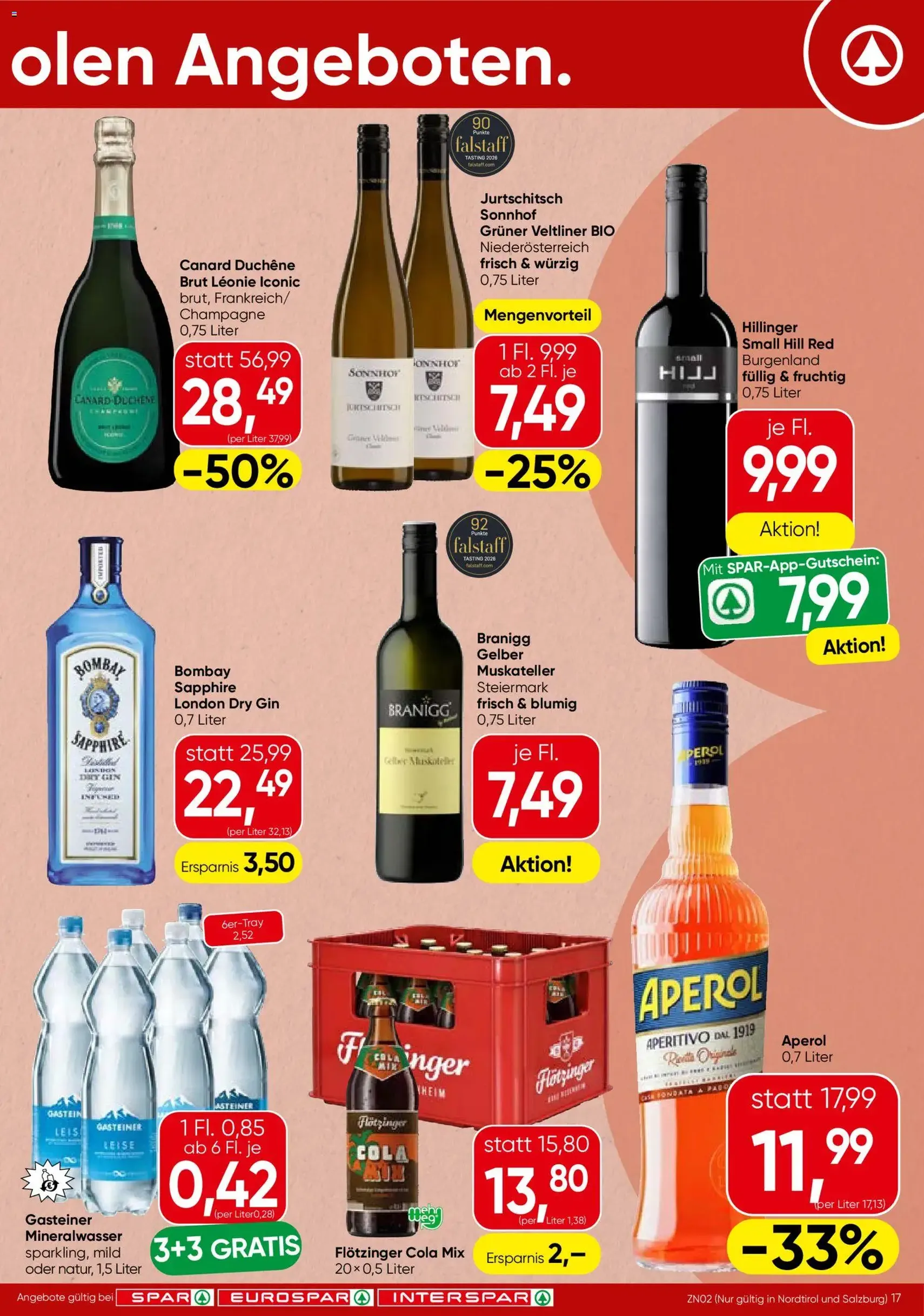 Spar Flugblatt - Gültiger Prospekt ab 24.09.2026, Seite 17 von insgesamt 20